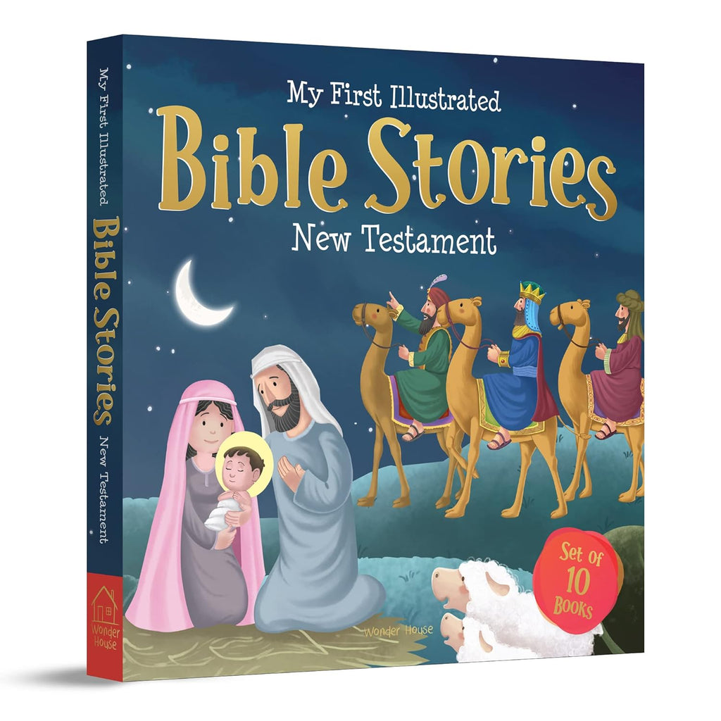 My First Illustrated Bible Stories New Testament (Boxed Set of 10 Books) (Paperback)