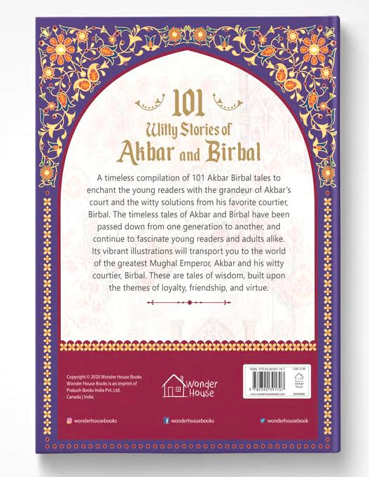 101 Witty Stories of Akbar and Birbal - Collection of Humorous Stories For Kids (Hardcover)