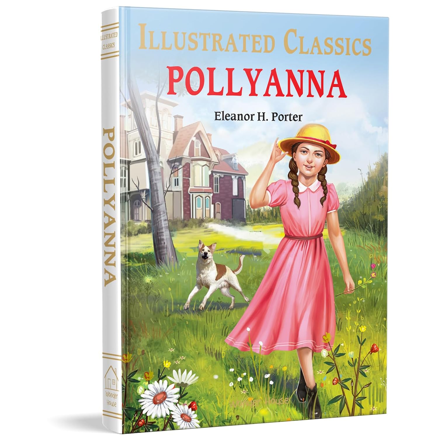 Pollyanna : Illustrated Abridged Children Classics English Novel with Review Questions (Hardcover)