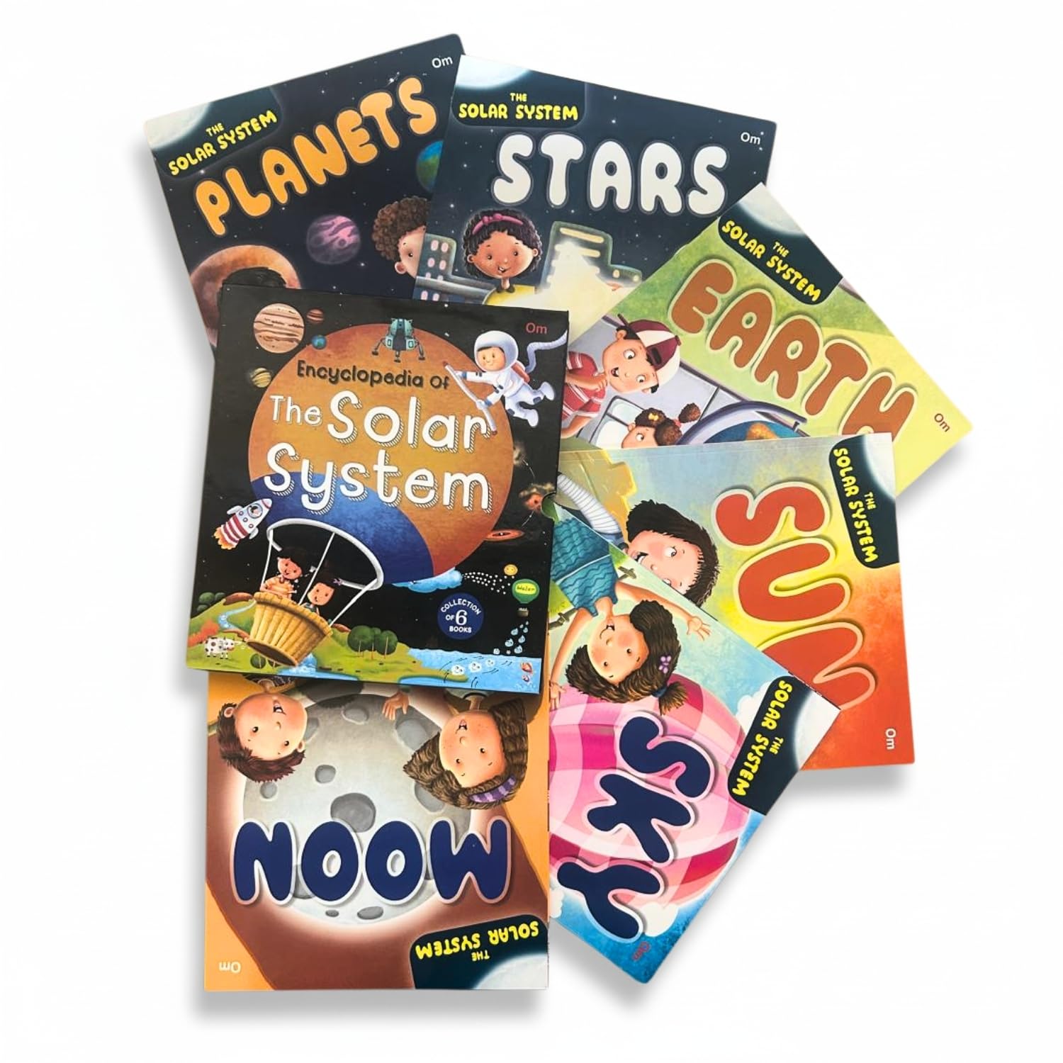 Solar System Encyclopedia for Kids: Explore Planets, Stars, Earth, Moon, Sky & Sun | Space Learning | Fun & Educational Books for Little Astronomers | 6-Book Set on Astronomy for Ages 6+ (Paperback)