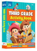 Third Grade Activity Book: 320 Pages of Practice for Ages 8-9 - Grammar, Math Operations, Writing, Social Science, Geometry, Measurement & Data Handling, Vocabulary, Science & more (Paperback)