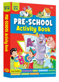 Preschool Activity Book: 320 Pages of Fun Learning Activities for Ages 3-4 – Letters, Alphabets, Numbers, Shapes, Colouring, Puzzles, Tracing & More (Paperback)
