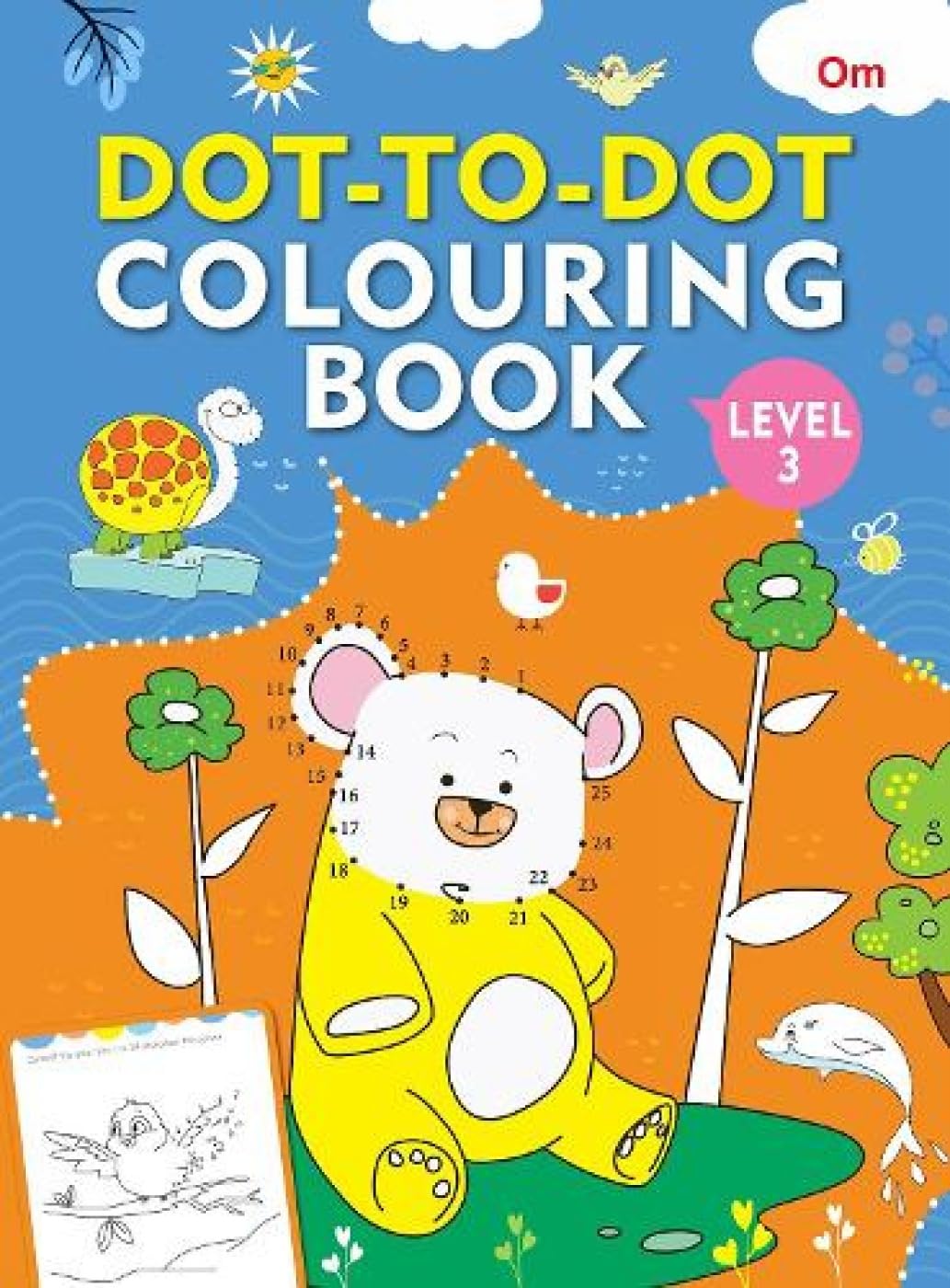 Colouring Book : Dot-to-Dot Colouring Book Level 3 (Paperback)