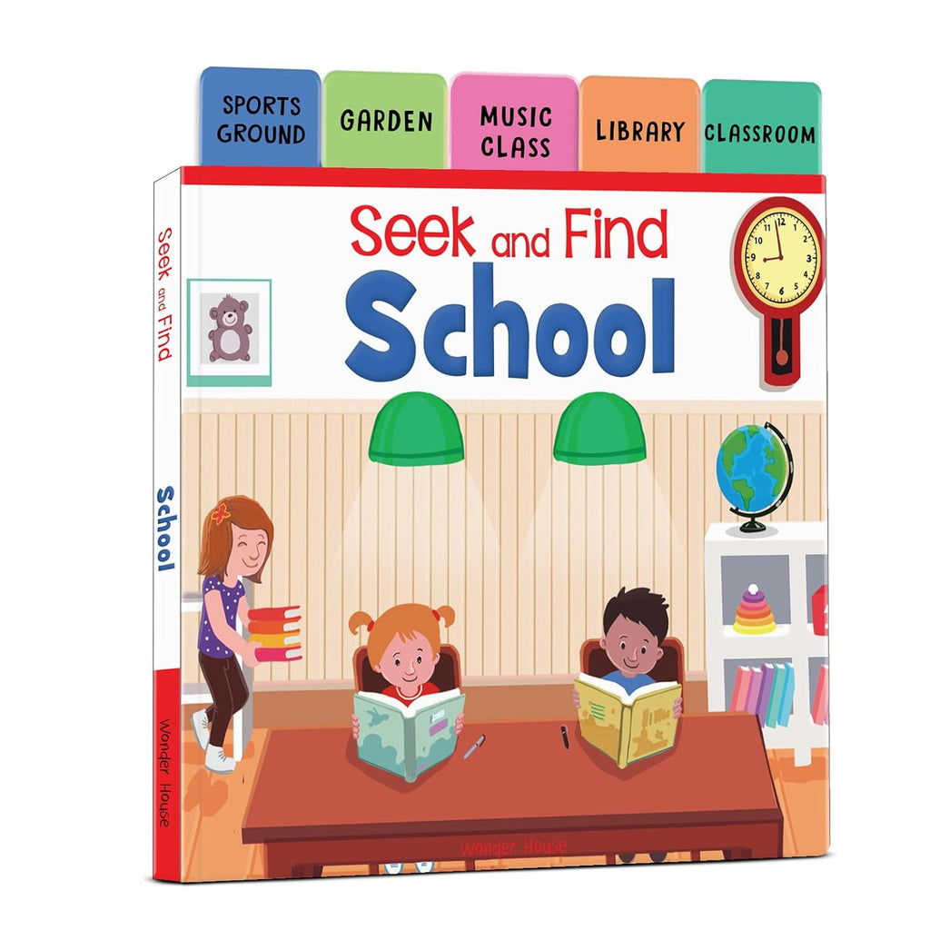Seek And Find: School (Board book)