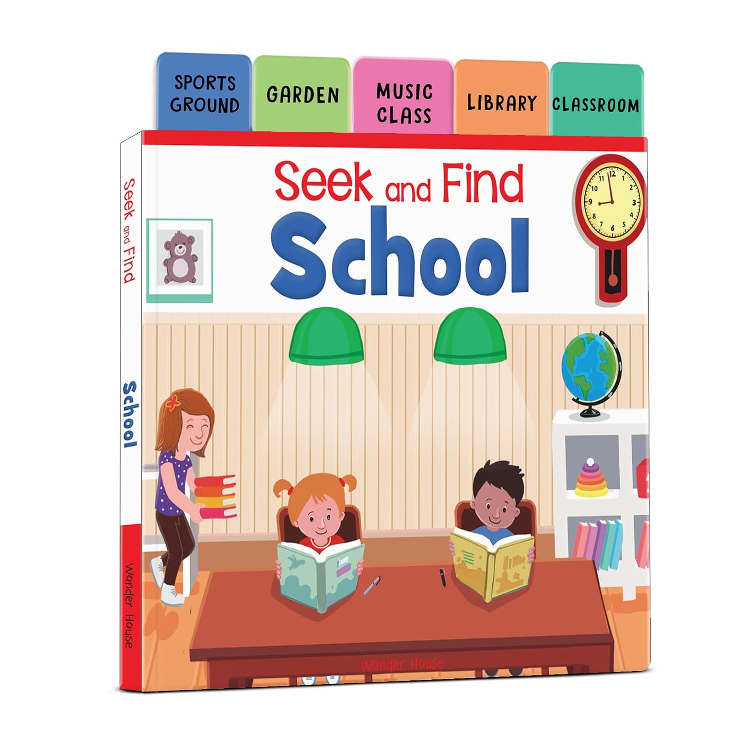 Seek And Find: School (Board book)