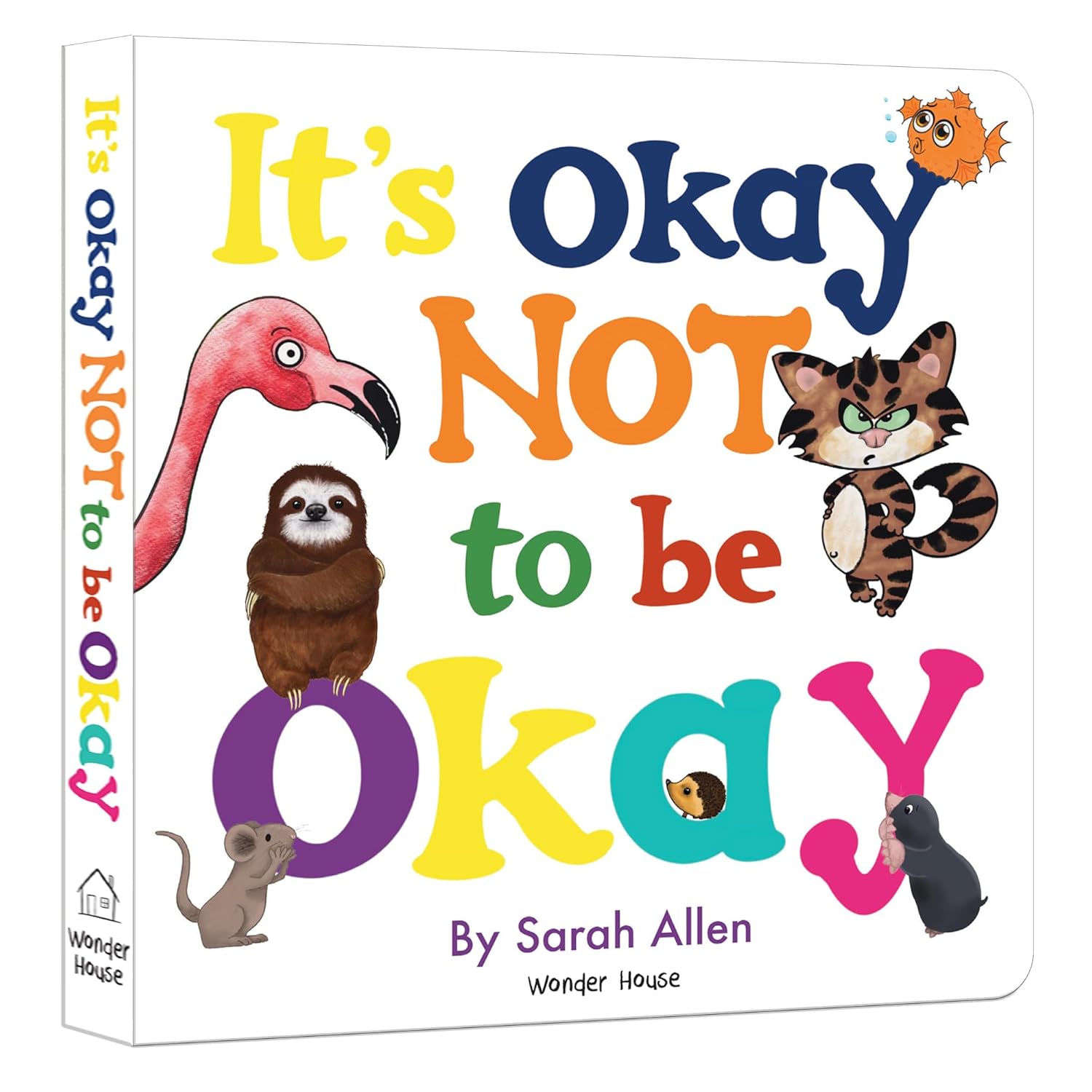 It’s Okay Not to Be Okay – A Gentle Board Book About Feelings for Kids: Helps Children Understand and Express Emotions Like Sadness, Anger & Worry | Builds Emotional Intelligence & Empathy | Comfortin (Hardcover)