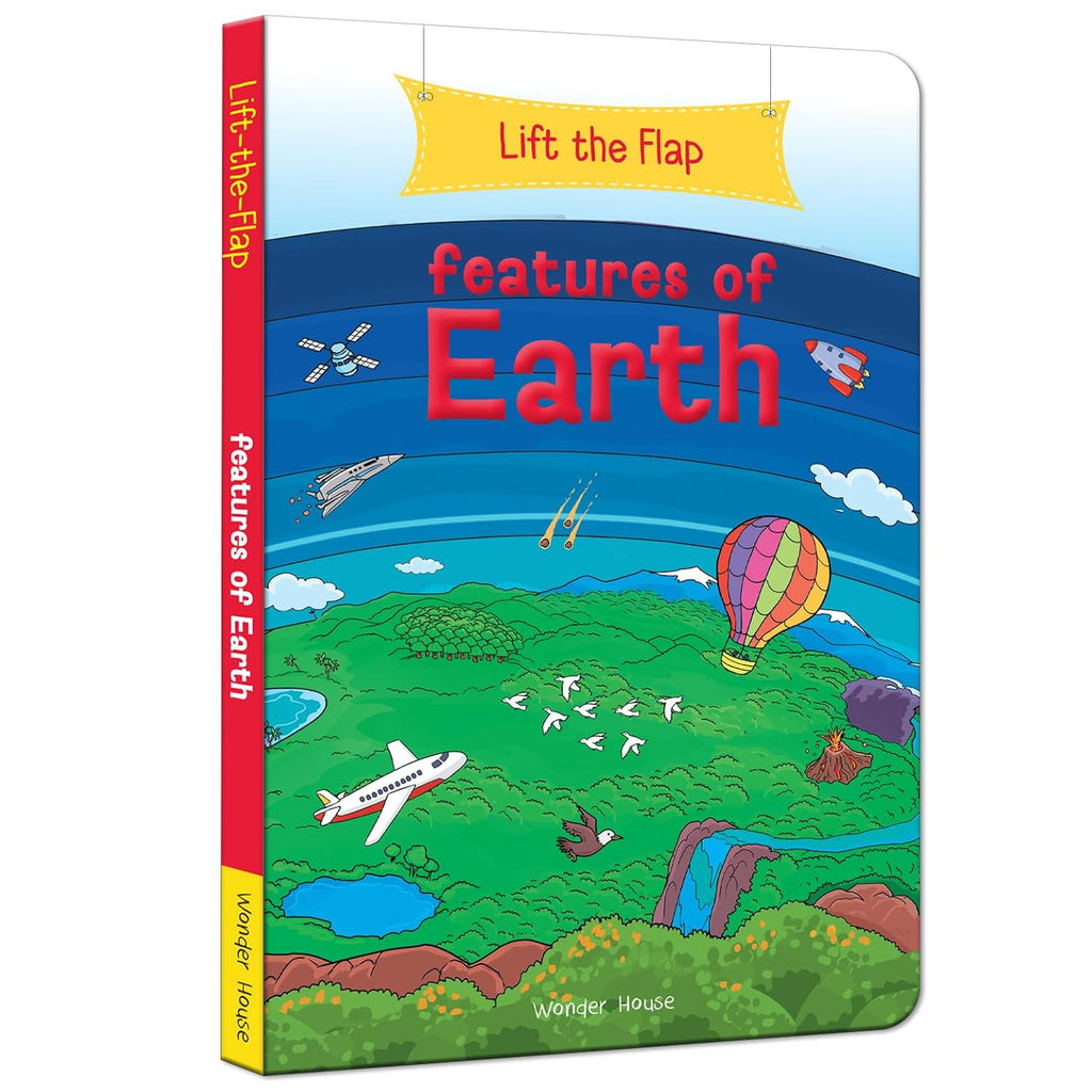 Lift the Flap: Features of Earth (Board book)