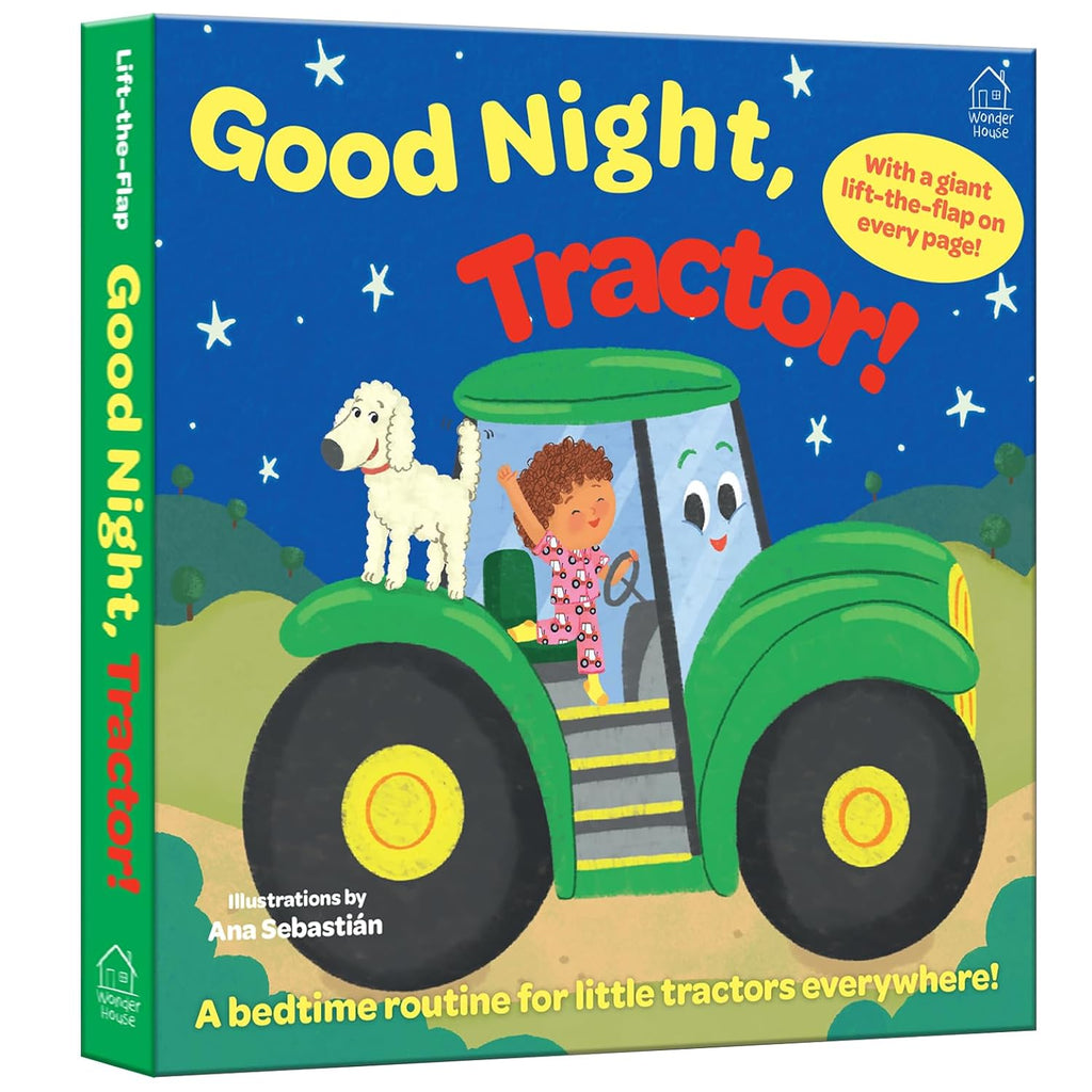 Good Night, Tractor! (Lift the Flap) (Board book)