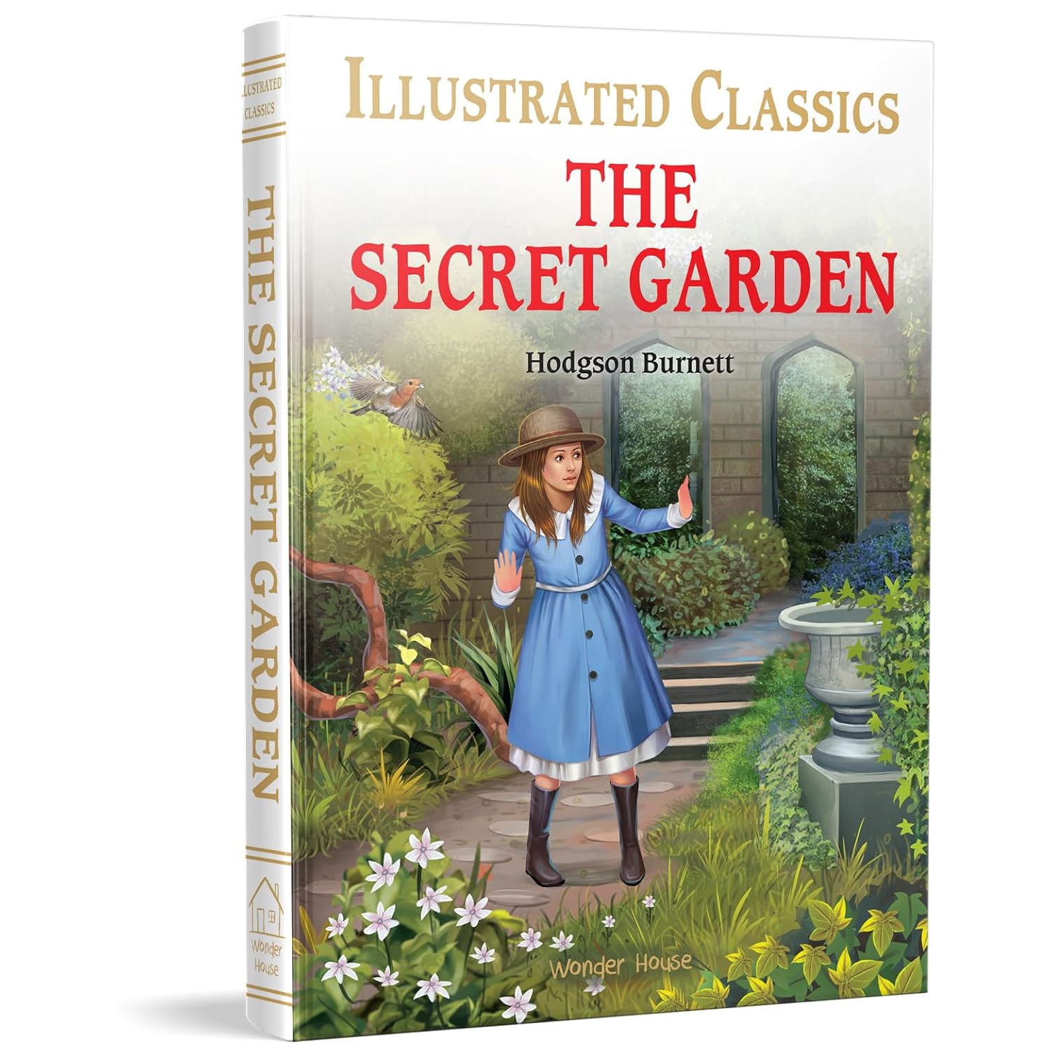 The Secret Garden : Illustrated Abridged Children Classic English Novel with Review Questions (Hardback): Abridged and Illustrated (Illustrated Classics) (Hardcover)