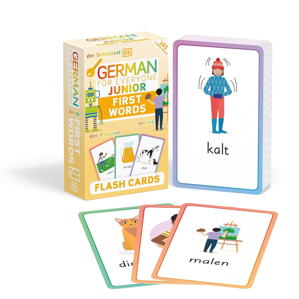 German for Everyone Junior First Words Flash Cards (Cards)