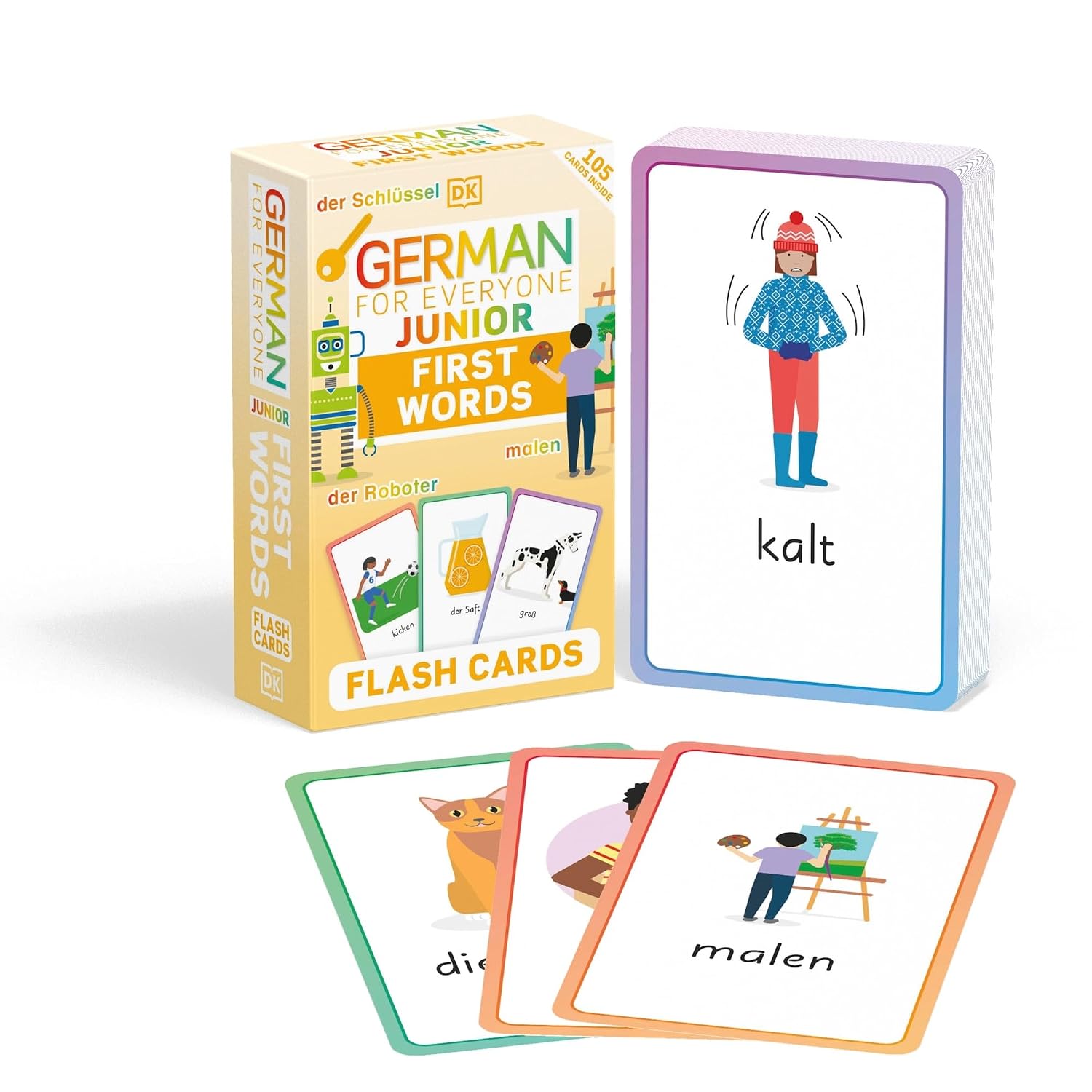 German for Everyone Junior First Words Flash Cards (Cards)