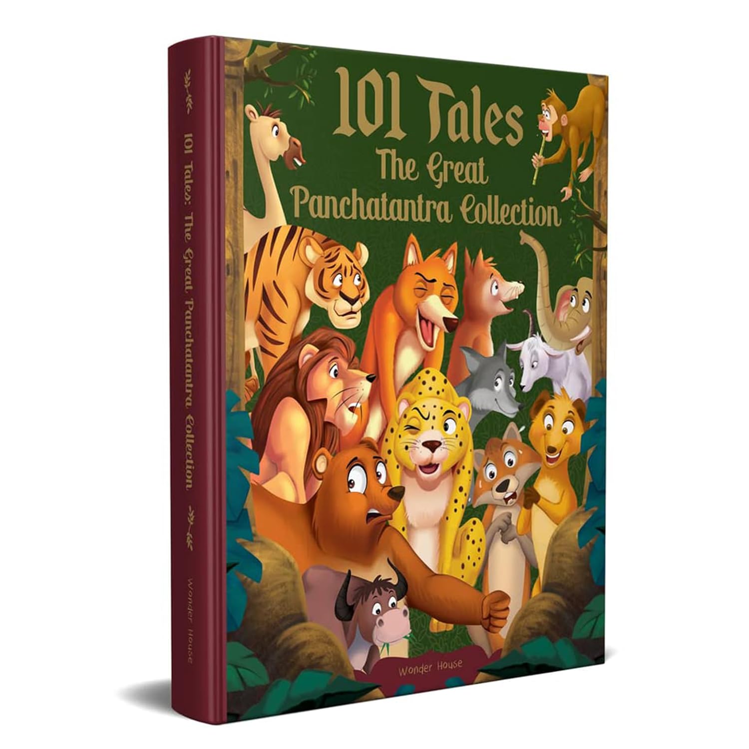 101 Tales The Great Panchatantra Collection - Collection of Witty Moral Stories For Kids For Personality Development (Hardback) (Hardcover)