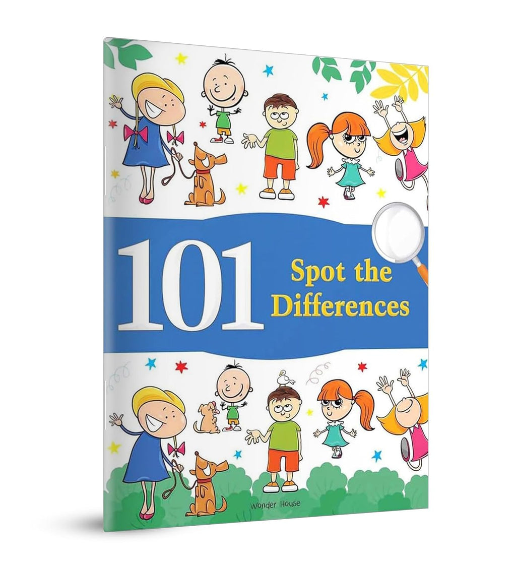 101 Spot the Differences: Fun Activity Book for Children | Improve Observation & Concentration | Ages 5–9 | 3+ Hours of Engaging Puzzles (Paperback)