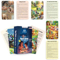 Bedtime Fables and Moral Tales Flashcards for Kids, 51 Colourful & Short Stories Flashcards for 3-6 Years Old, Montessori Educational Toy (Cards)
