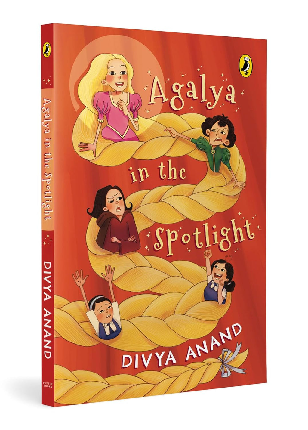 Agalya in the Spotlight | A Fresh, Modern Twist to Rapunzel | Fun Illustrations | Themes of Beauty, Friendship, Resilience and Courage | Ages 8 + | Story Book for Kids (Paperback)