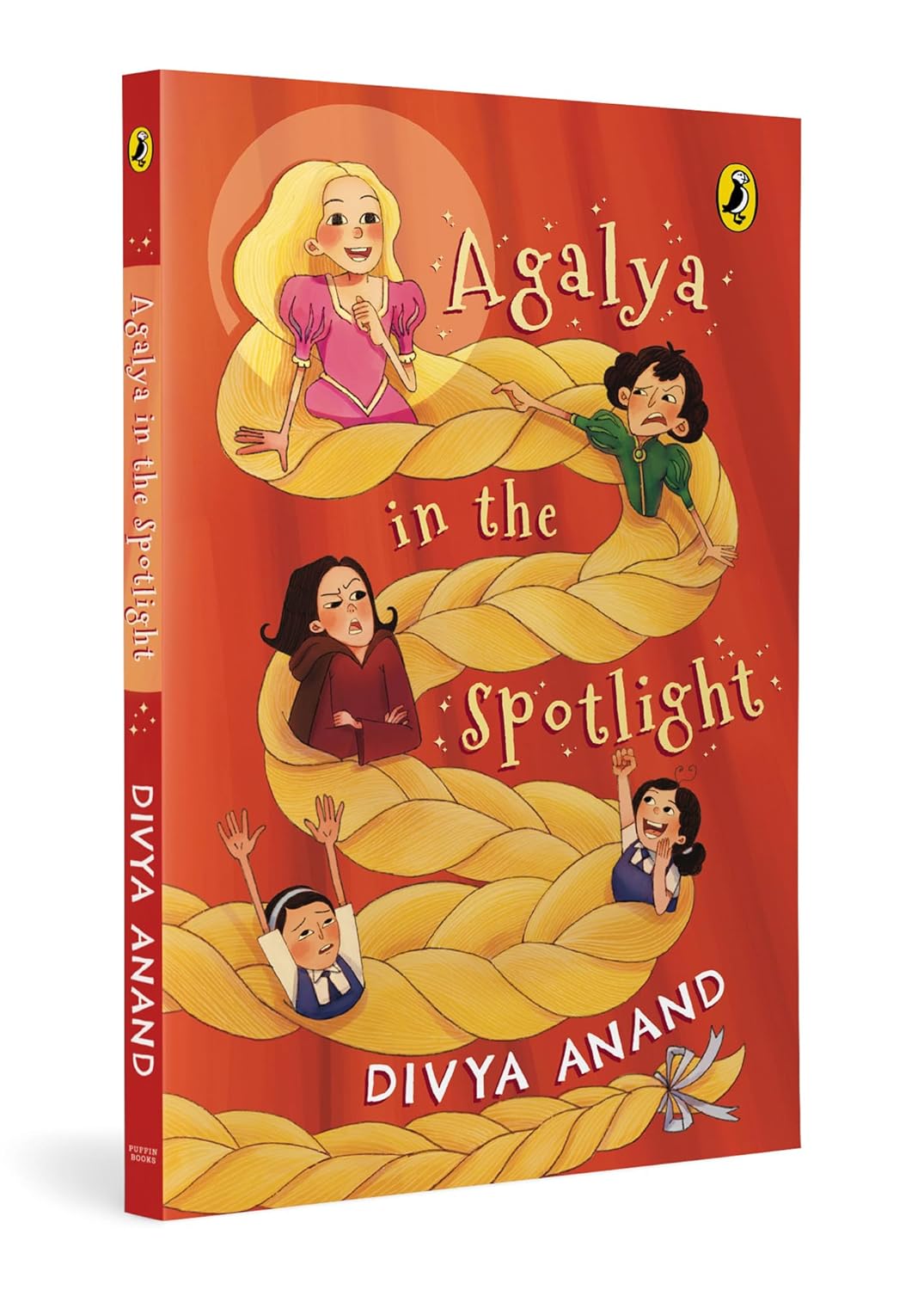 Agalya in the Spotlight | A Fresh, Modern Twist to Rapunzel | Fun Illustrations | Themes of Beauty, Friendship, Resilience and Courage | Ages 8 + | Story Book for Kids (Paperback)