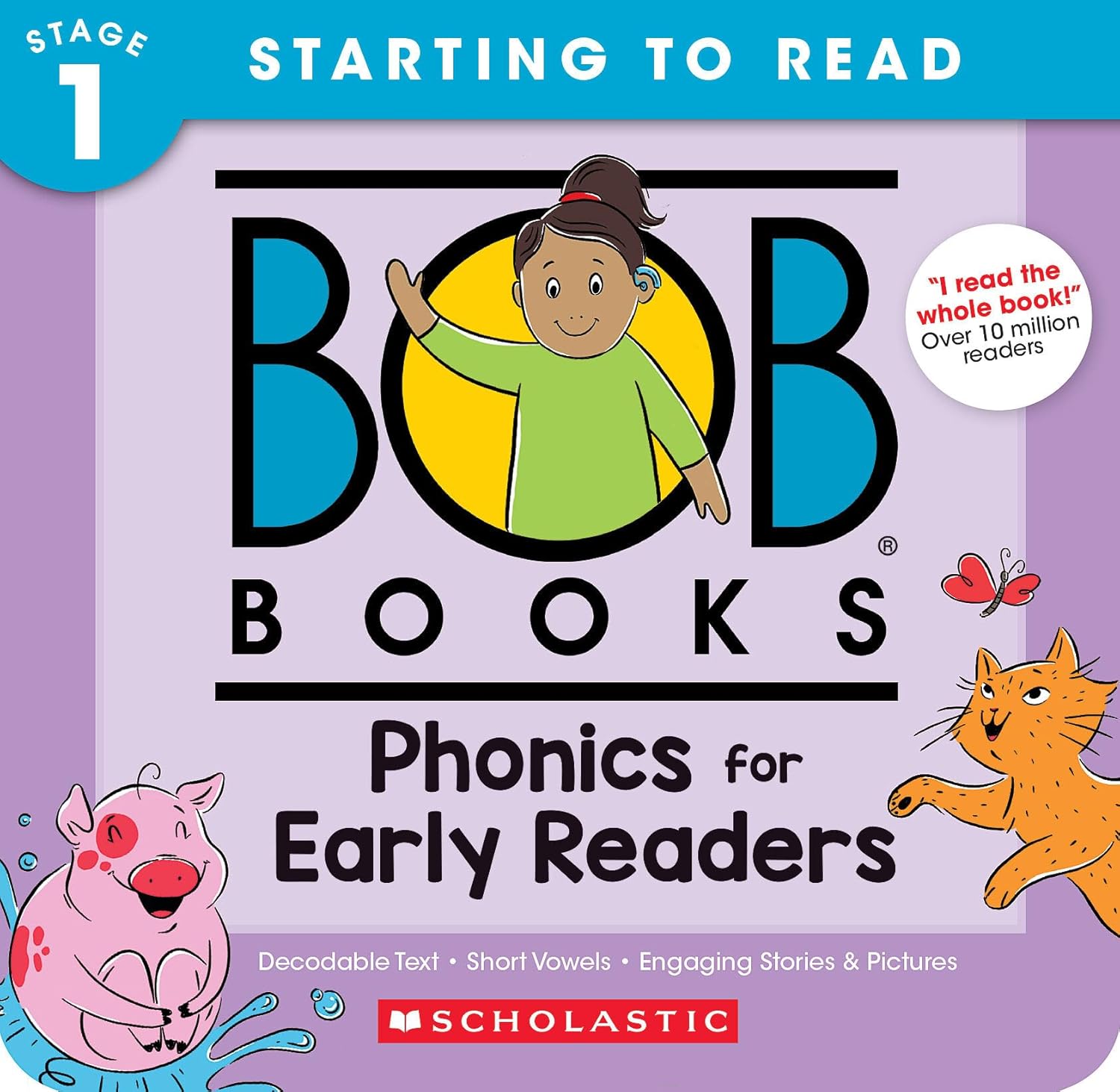 Phonics for Beginning Readers: Phonics, Ages 4 and Up, Kindergarten Stage 1; Starting to Read (Bob Books, Stage 1, Starting to Read, 1-12) (Paperback)