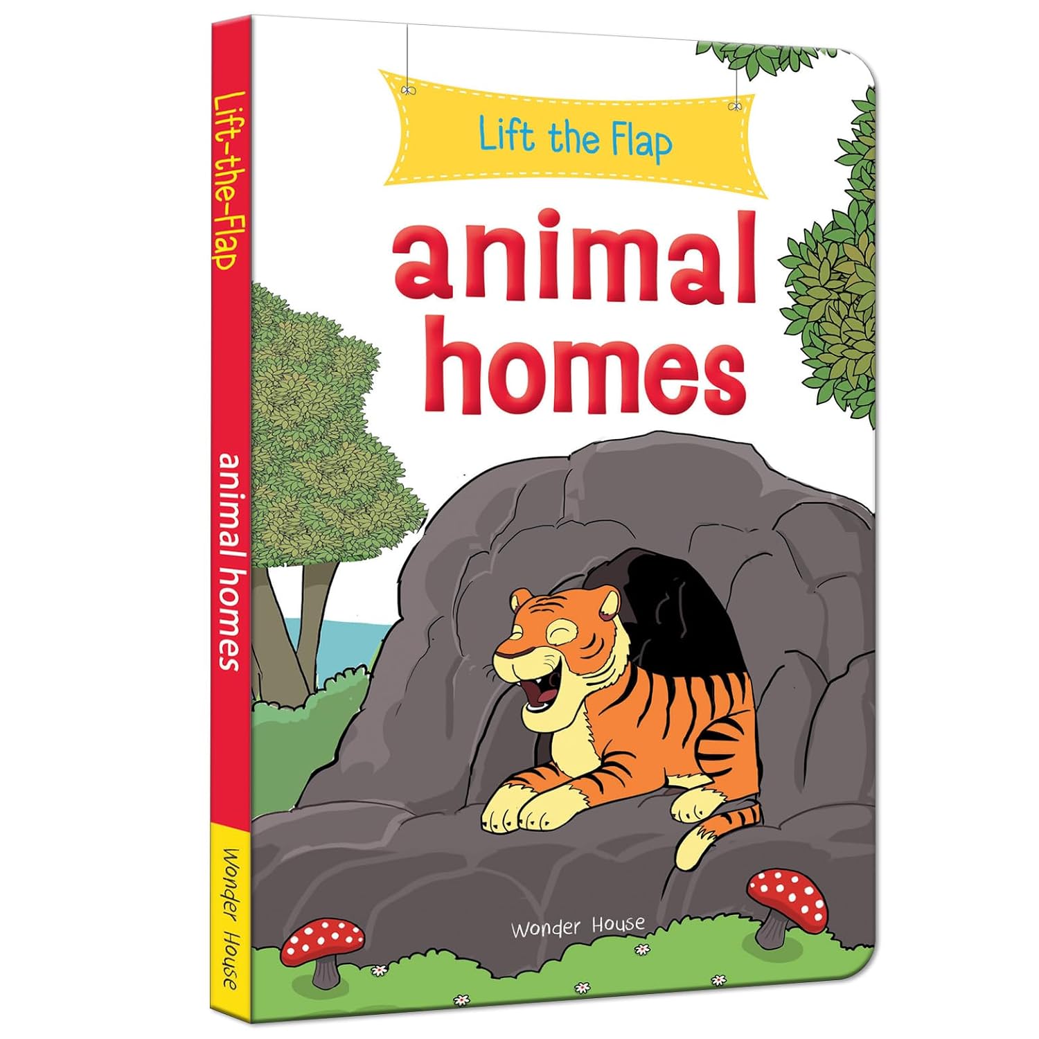 Lift the Flap: Animal homes (Board book)