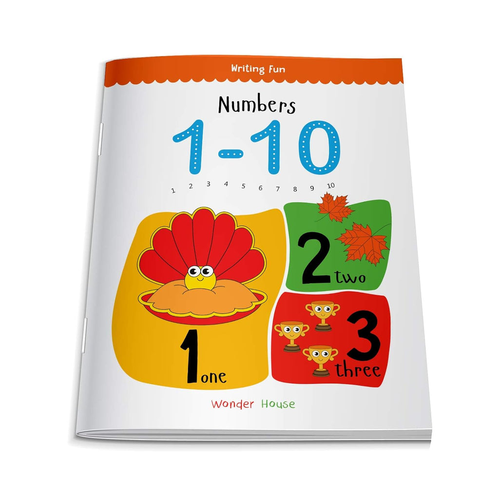 Numbers 1–10 – Write and Practice Book for Kids: Learn to Trace and Write Numbers 1 to 10 with Fun Activities | Early Math Writing Workbook for Toddlers, Preschool & Kindergarten | Ages 3–5 Years (Wri (Hardcover)