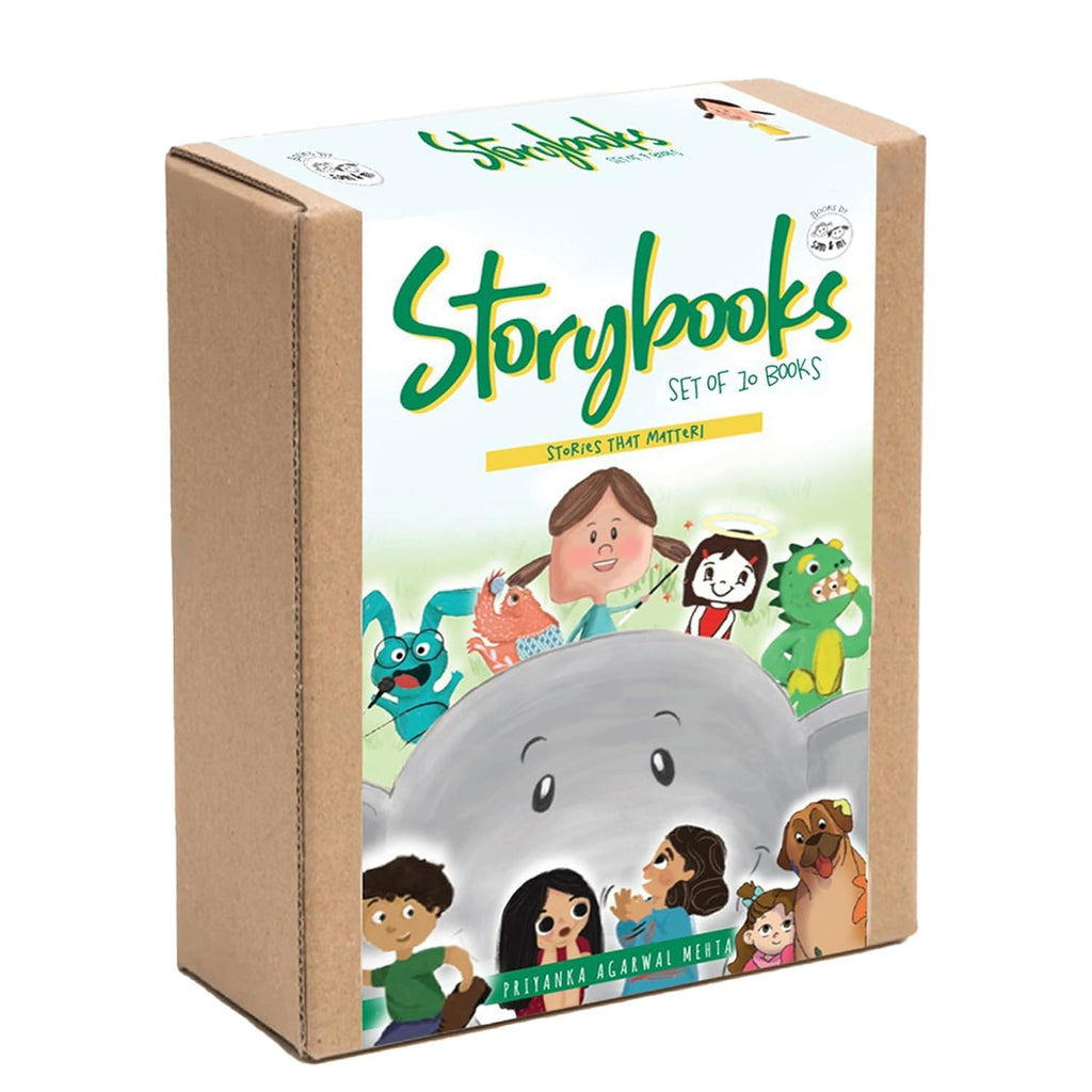 Storybooks for Kids by SAM & MI | Gift Set of 10 Picture Books That Build Empathy & Imagination | Perfect Educational & Bedtime Stories for Children, Boys & Girls (Ages 3–8) (Paperback)