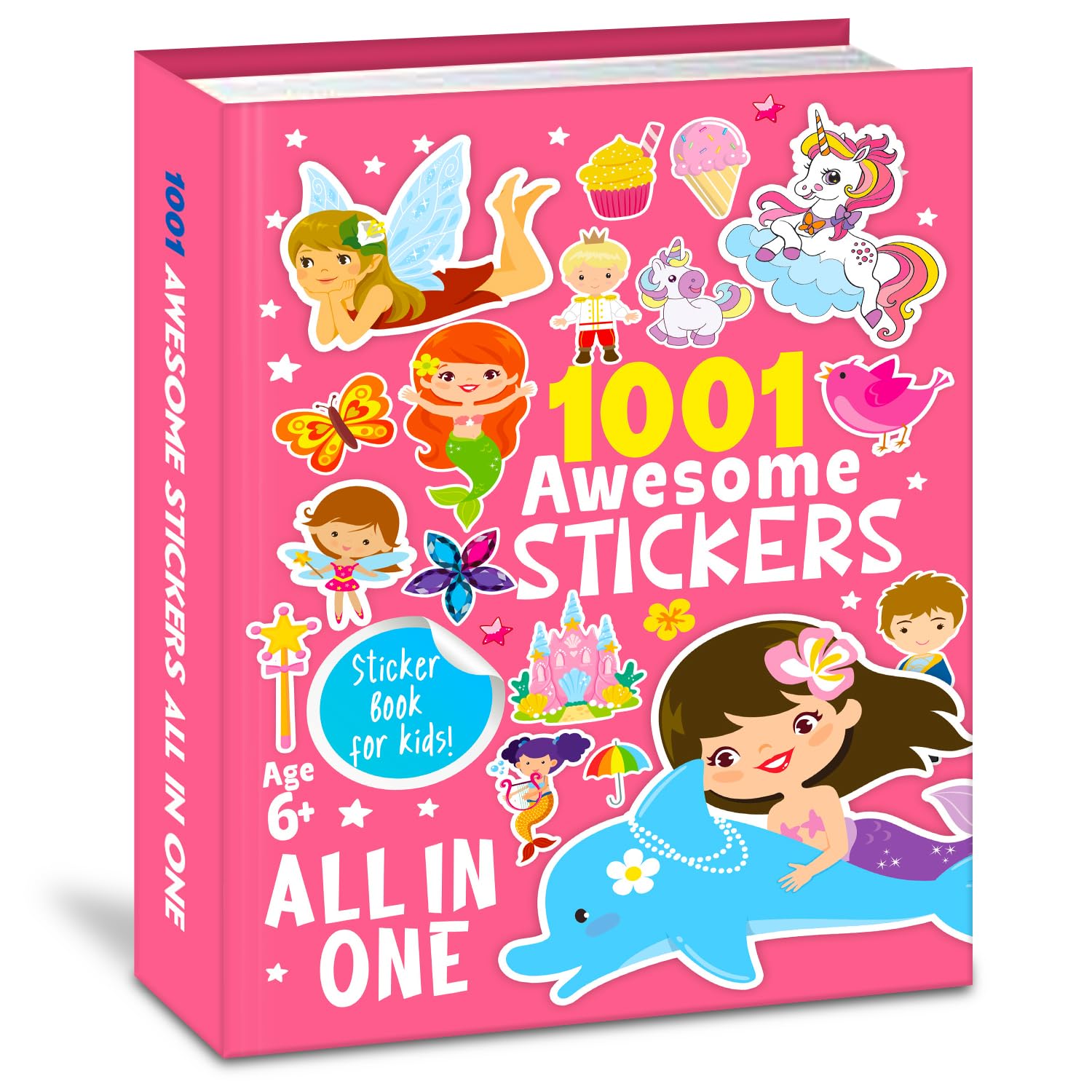 1001 Awsome Stickers - All In One (Paperback)