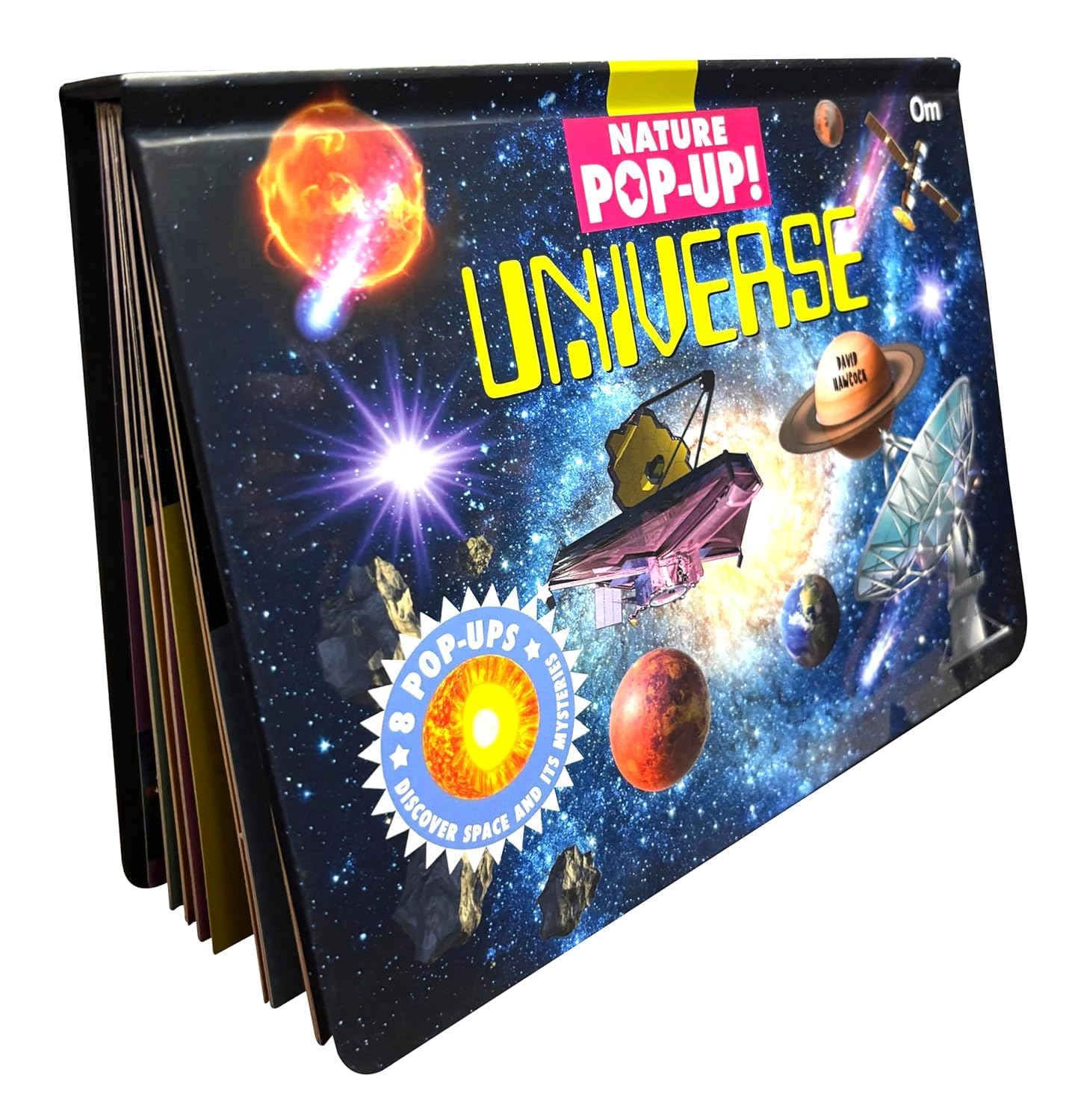 Pop Up Universe Book for Kids | 3D Interactive Space Book | Solar System, Planets, Stars, Galaxies & Satellites | Educational STEM Science Book | ... the Universe Explore Stars, Planets, Galaxies (Hardcover)