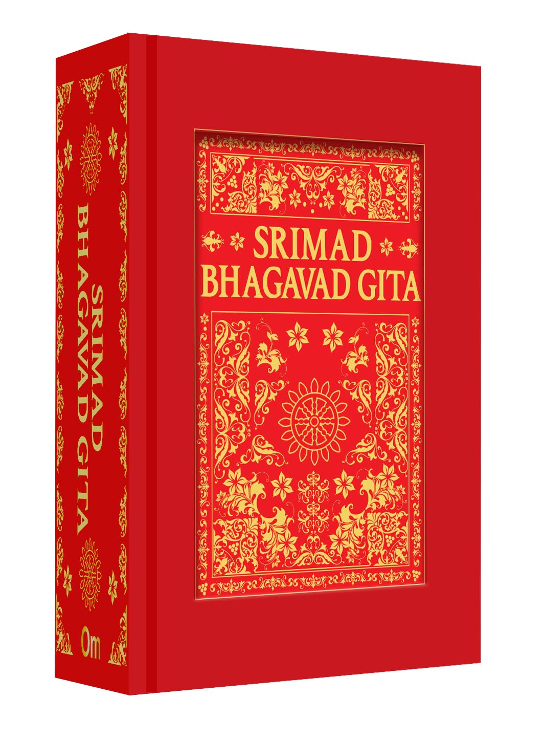 Srimad Bhagavad Gita: The Divine Scripture of Dharma, Devotion & Inner Piece | Sacred Book of Divine Wisdom & Truth | Spiritual Insights from Lord ... Deluxe Hardbound with English & Sanskrit Text (Hardcover)