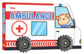 Cutout Board Book : Ambulance - Small Wheel for Children's Activity | Picture | Cute Rhymes | Wonderful Gift for Kids; 1+ Ages (Board book)