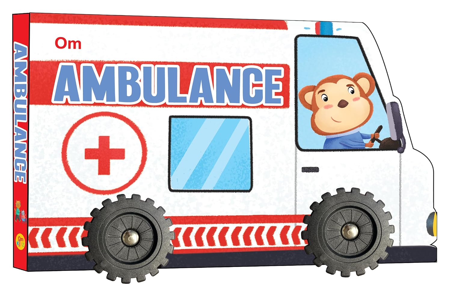 Cutout Board Book : Ambulance - Small Wheel for Children's Activity | Picture | Cute Rhymes | Wonderful Gift for Kids; 1+ Ages (Board book)