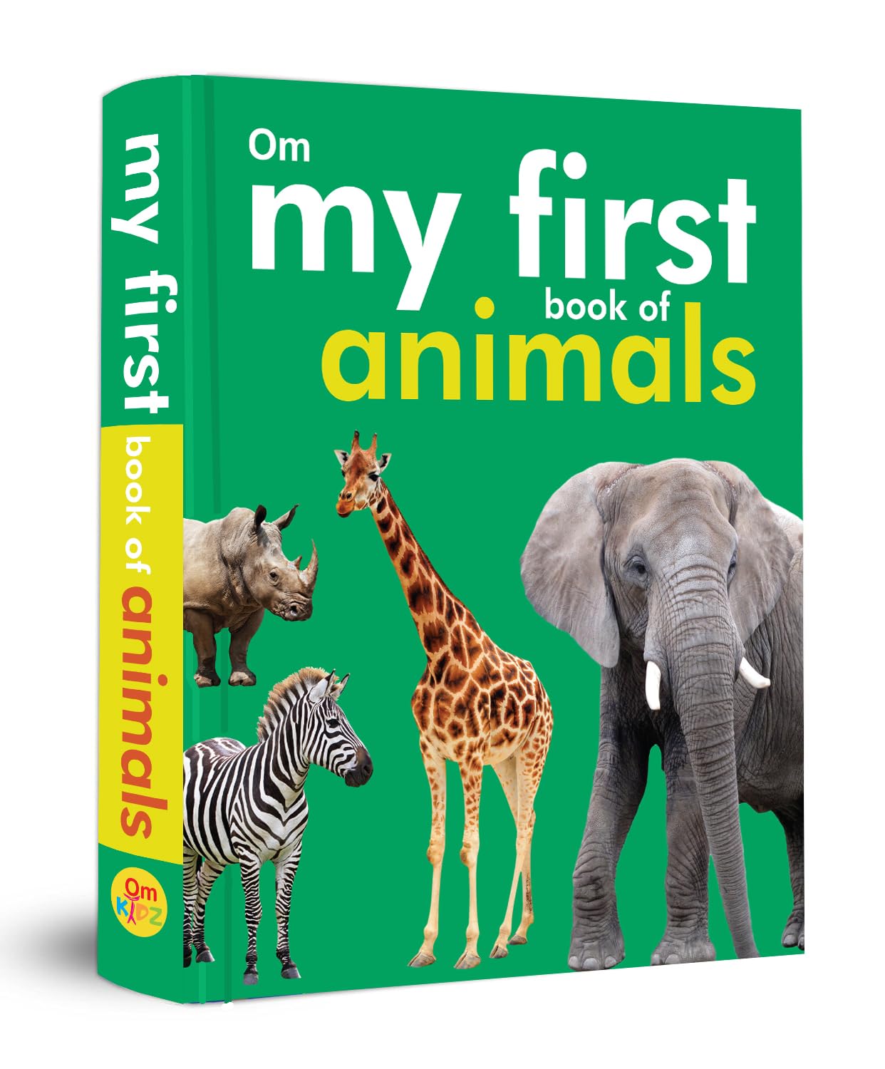 My First Book of Animals for Children: Learn About Farm, Wild, Sea & Pet Animals | Colorful Pictures, First Words & Fun Animal Facts | Fun & Engaging Visual Journey | Builds Vocabulary, Observation &  (Board book)