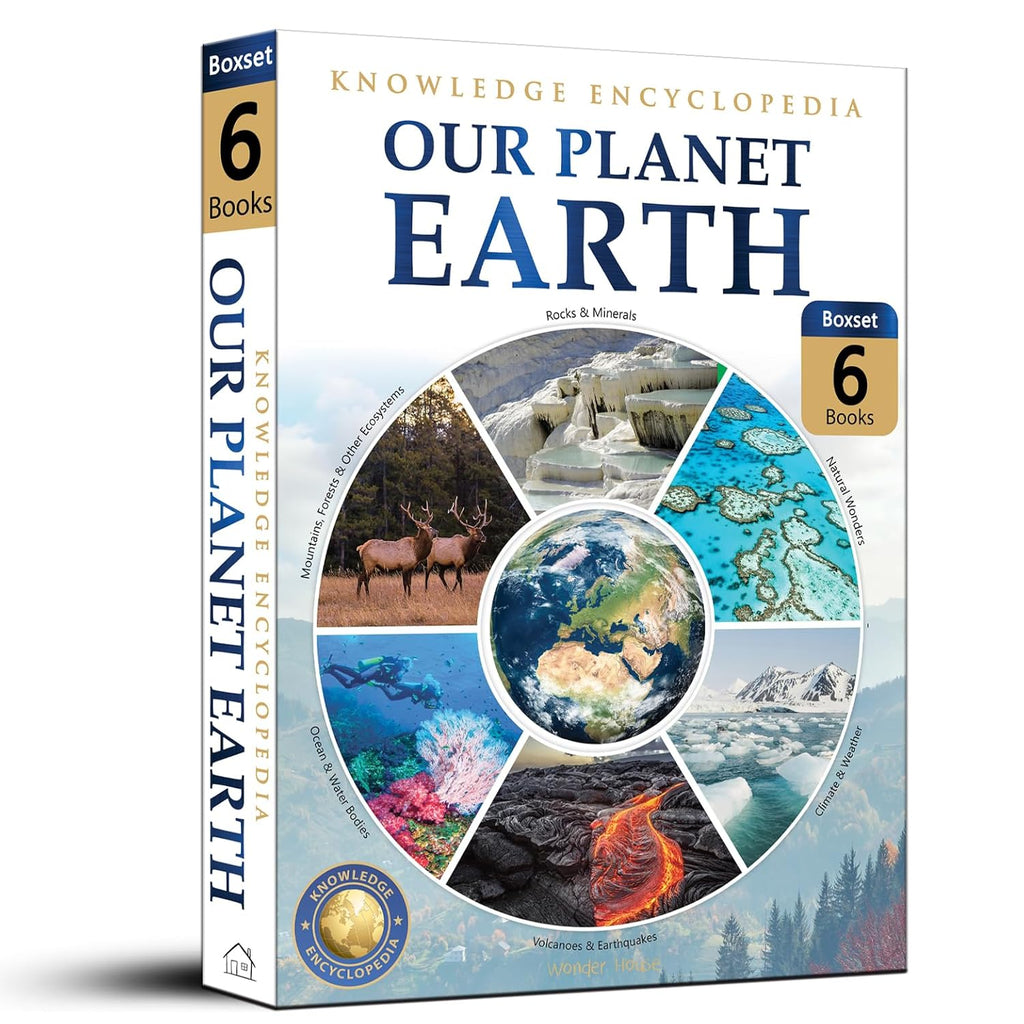 Knowledge Encyclopedia For Children - Our Planet Earth: Collection of 6 Books (Box Set) (Hardcover)
