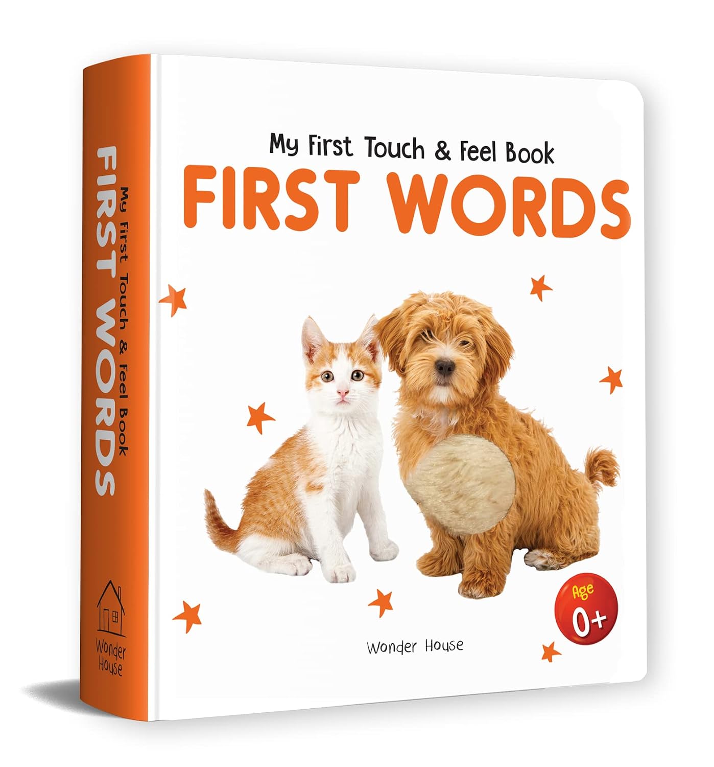 My First Book of Touch And Feel - First Words : Touch And Feel Board Book For Children (Board book)