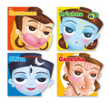 Board Books : Gods - (Set of 4 Books) Krishna, Shiva, Hanuman, Ganesha ( Illustrated story books for kids) (Cutout Board Books) (Board book)