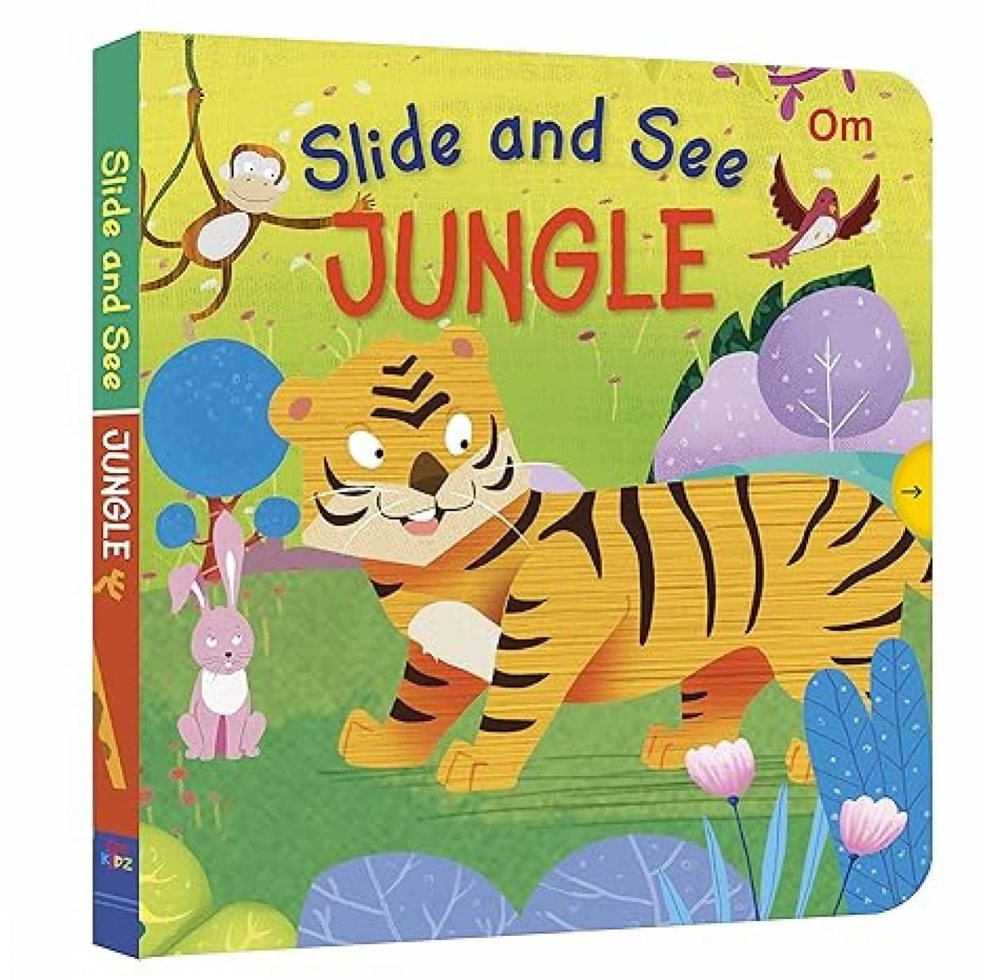 Slide and See Board Book : Jungle (Paperback)