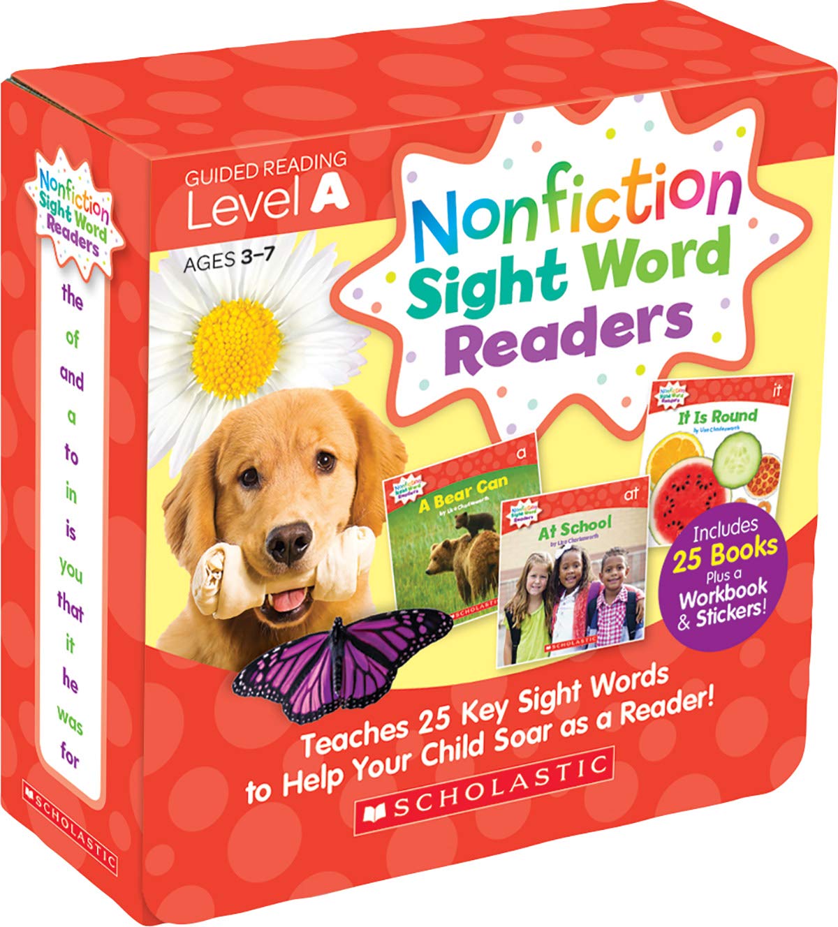 Nonfiction Sight Word Readers: Guided Reading Level A (Parent Pack): Teaches 25 Key Sight Words to Help Your Child Soar as a Reader! (Paperback)
