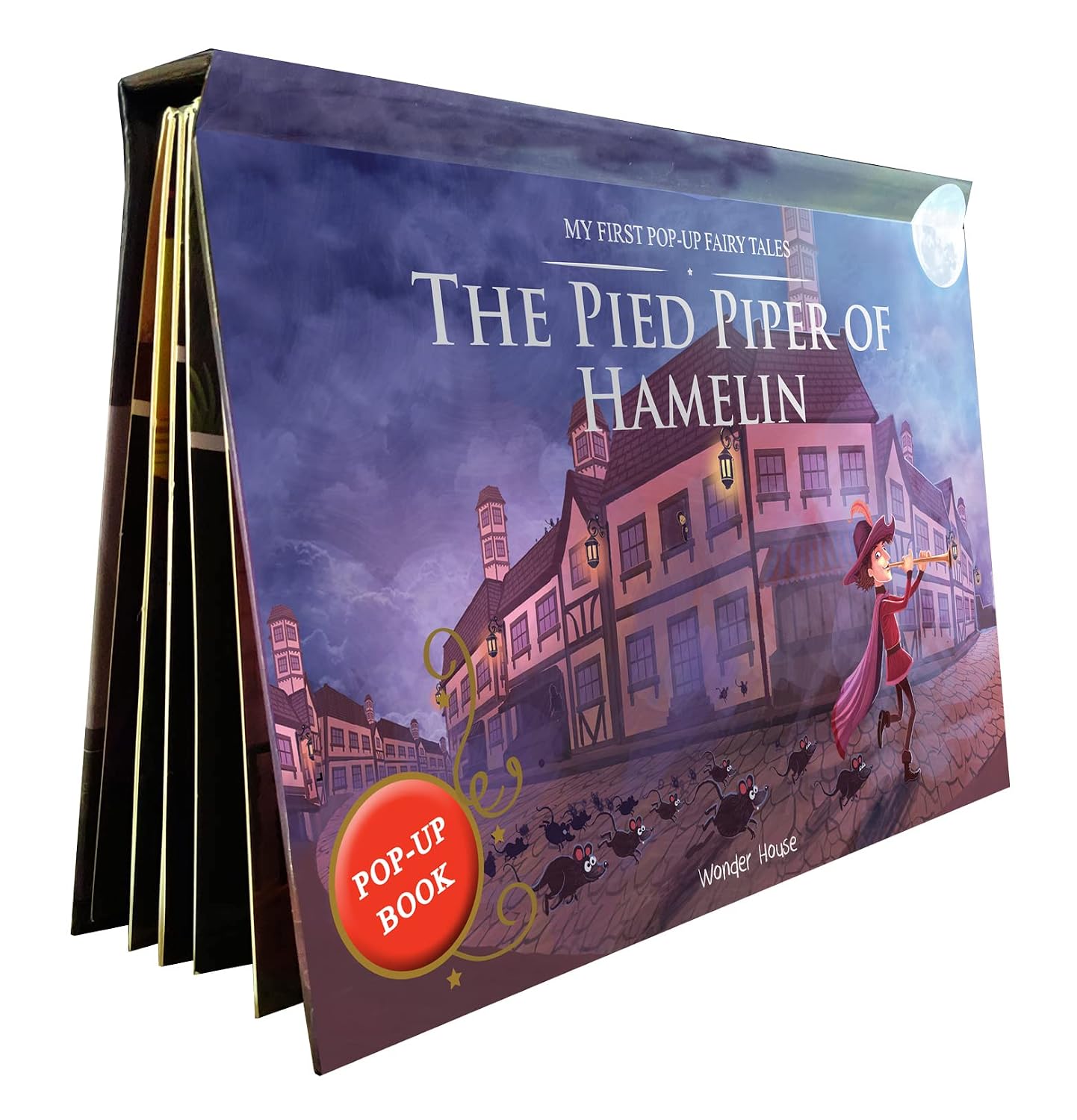 My First Pop-Up Fairy Tales - Pied Piper of Hamelin : Pop up Books for children (Novelty Book)