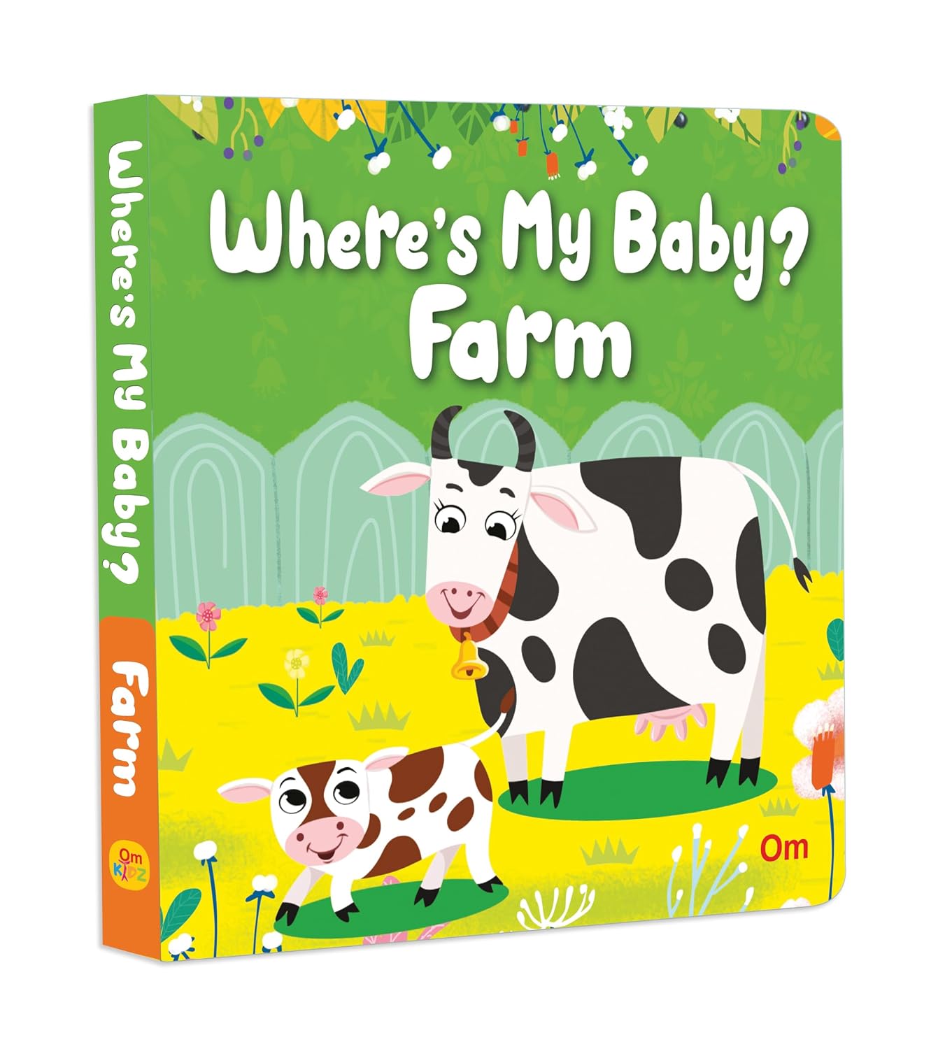 Board Book: Where's My Baby? Farm - Illustrated Story books for Kids (Board book)