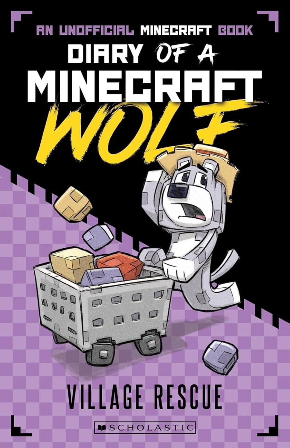 Diary Of A Minecraft Wolf #04: Village Rescue (Paperback)