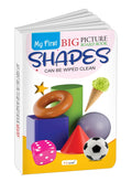 My First Big Picture Board Book Shapes : Montessori board book for kids, Engaging picture board books, Early learning board book for preschoolers, Board book for kids (Board book)