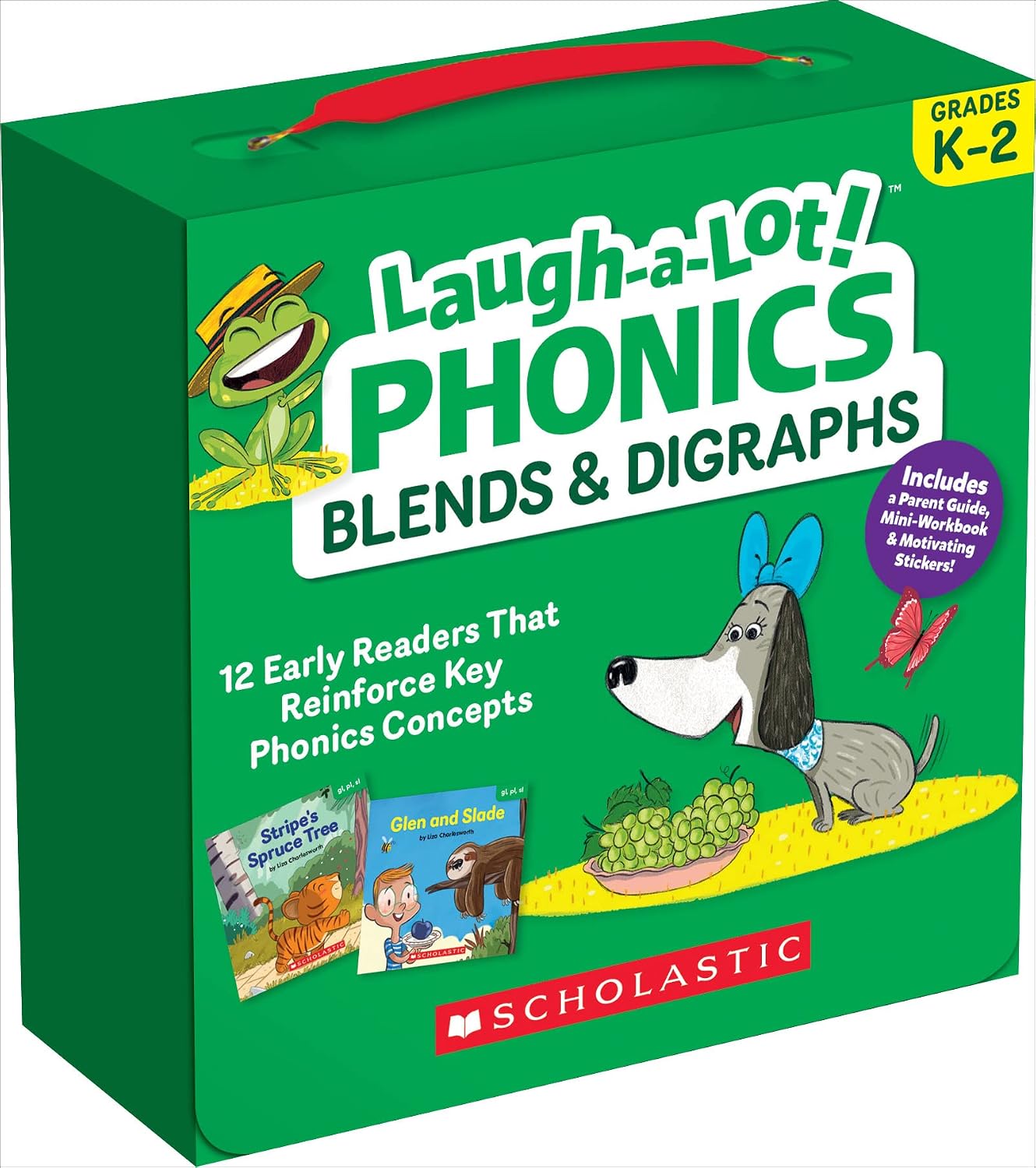 Laugh-A-Lot Phonics: Blends & Digraphs (Parent Pack): 12 Engaging Books That Teach Key Decoding Skills to Help New Readers Soar (Paperback)