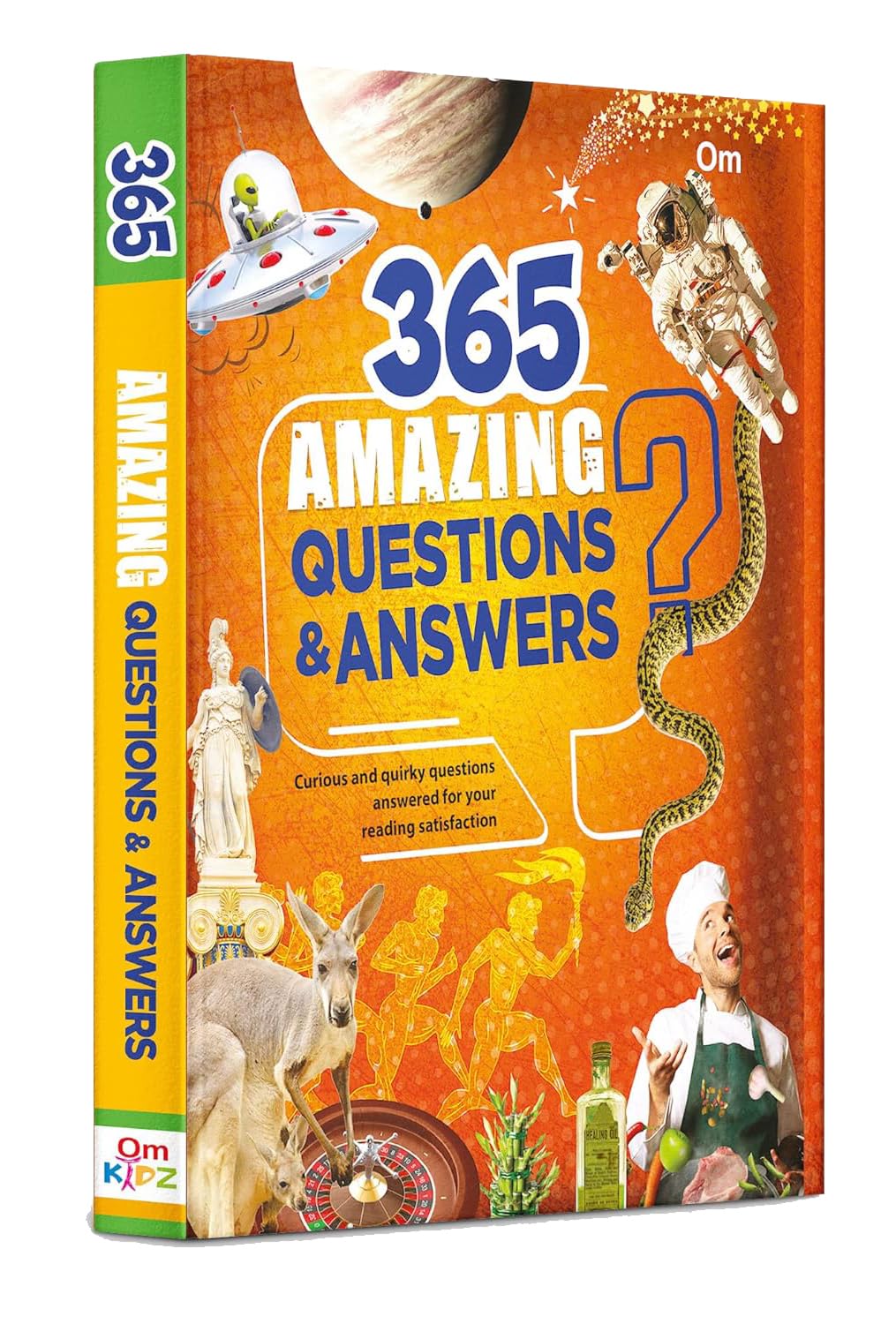 365 Amazing Questions and Answers: Facts for Kids on Science, History, Nature & More | Daily Knowledge-Building Book for Curious Minds | Fun Educational Activity for Ages 8+ (Hardcover)