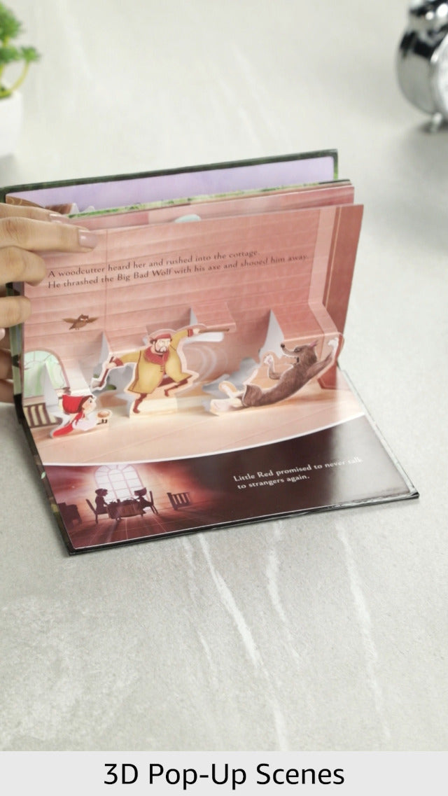 My First Pop Up Fairy Tales - Little Red Riding Hood : Pop up Books for children
