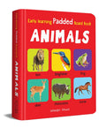 Early Learning Padded Book of Animals: Board Book for Kids | Learn About Wild Animals, Farm Animals, Pets & Birds with Bright, Engaging Pictures | Durable Padded Board Book for Babies, Toddlers & Pres (Board book)