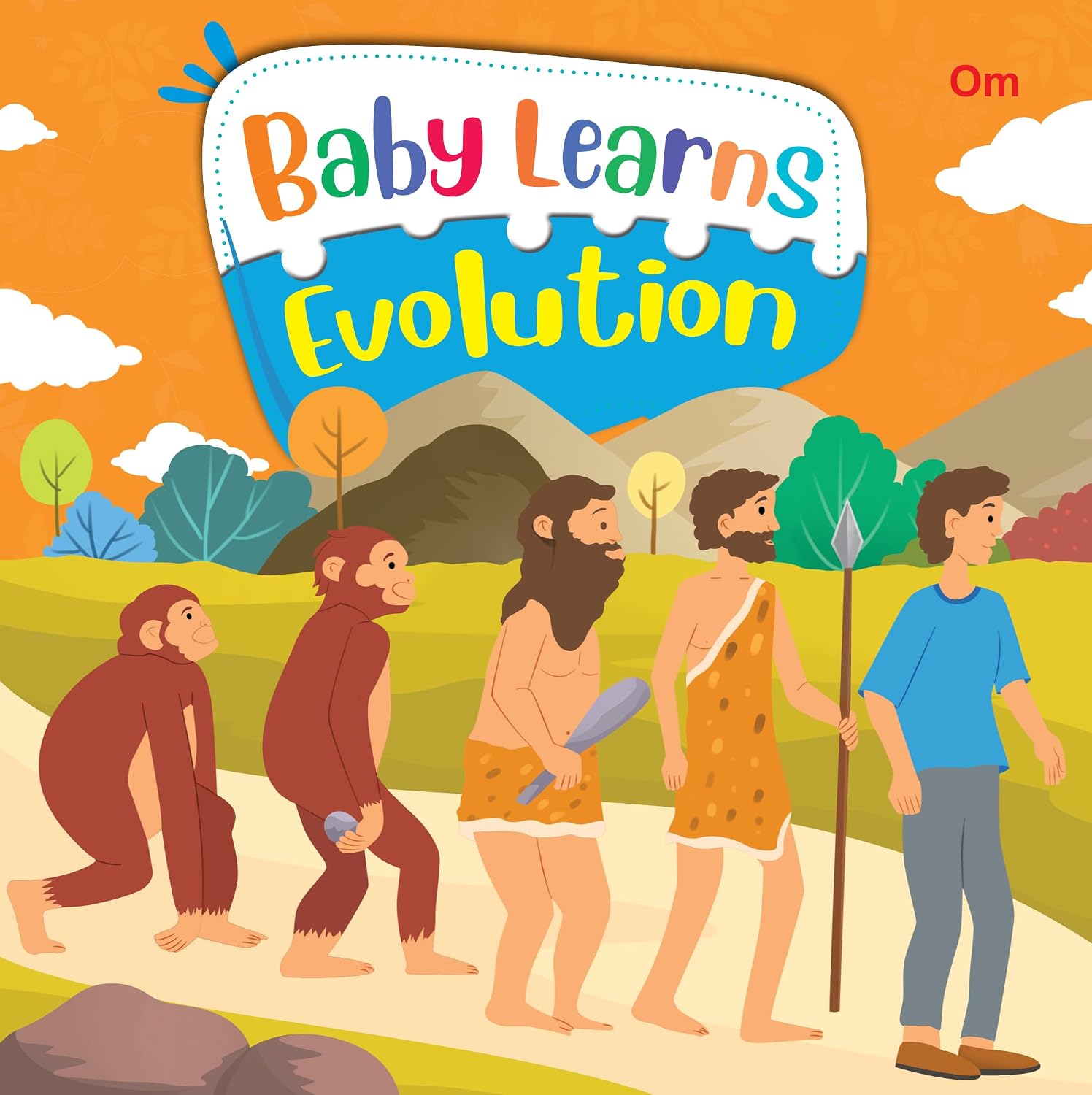 Board Book: Baby Learns Evolution - Baby Learns books for kids - Board Book for Children Age 3-5 Years - Early learning board books (Board book)