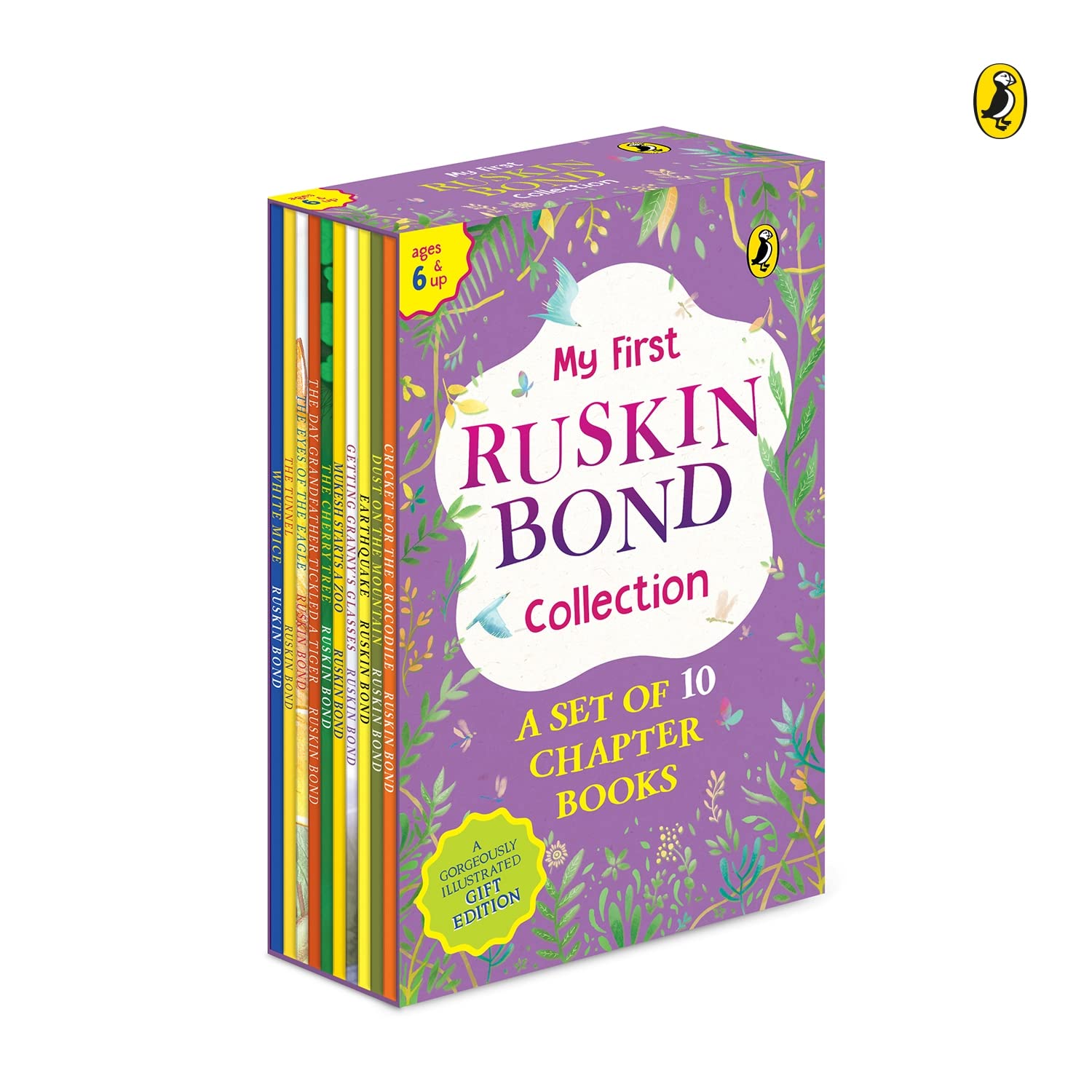 My First Ruskin Bond Collection: A Set of 10 Chapter Books | Gift this full colour, illustrated storybooks set to children (Paperback)