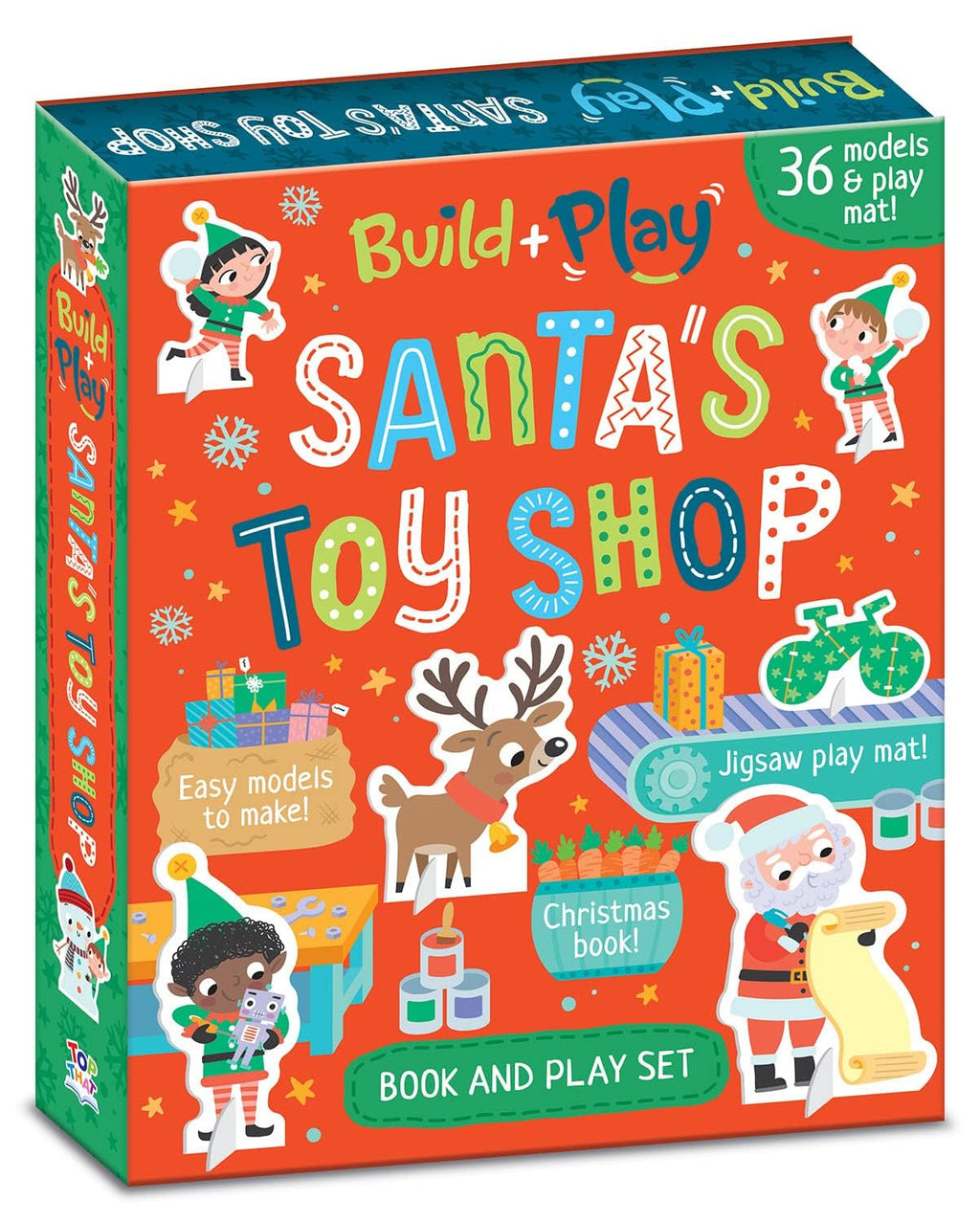 Build and Play Santa's Toyshop (Hardcover)