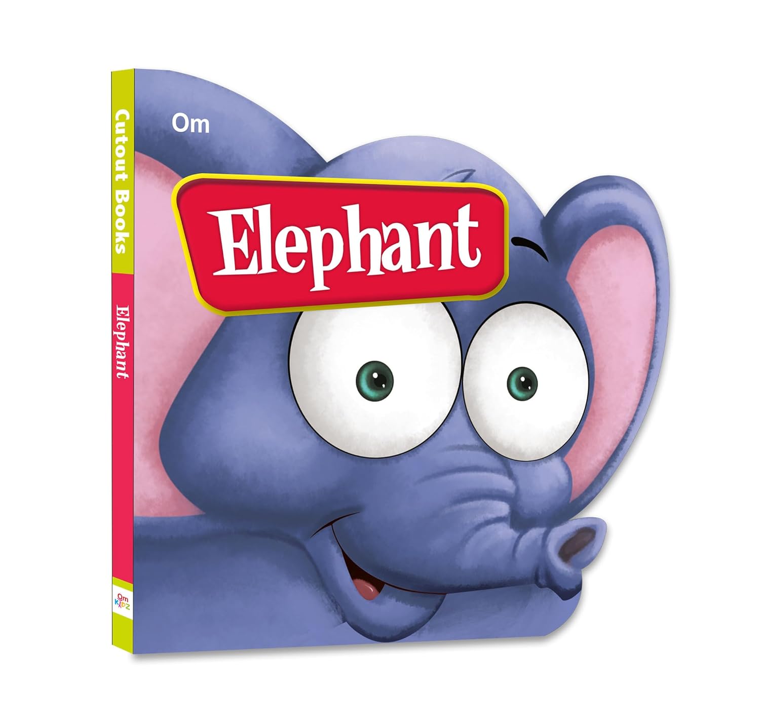Board Book : Elephant ( Animals and Birds ) - Cutout Board Books (Board book)
