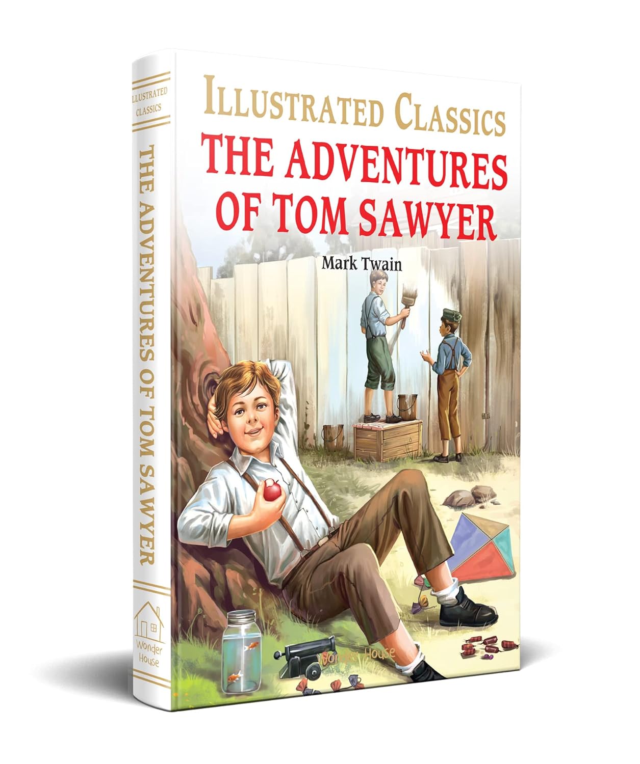 The Adventures of Tom Sawyer : llustrated Abridged Children Classic English Novel with Review Questions (Hardback (Hardcover)
