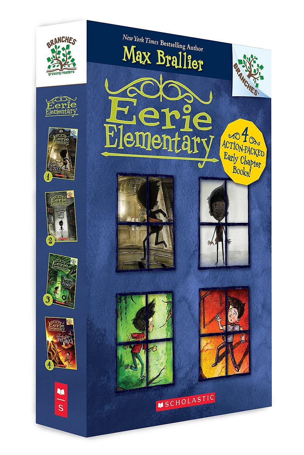 Eerie Elementary, Books 1-4: A Branches Box Set (Paperback)
