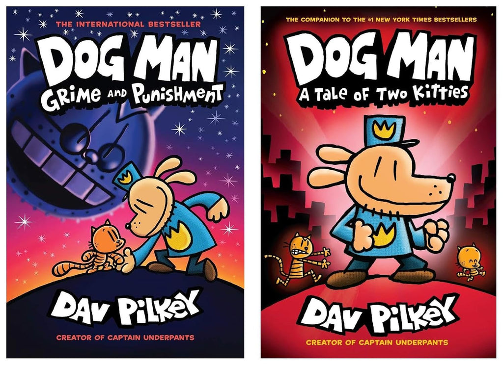 DOG MAN #03: A TALE OF TWO KITTIES & DOG MAN #09: GRIME AND PUNISHMENT (Product Bundle)